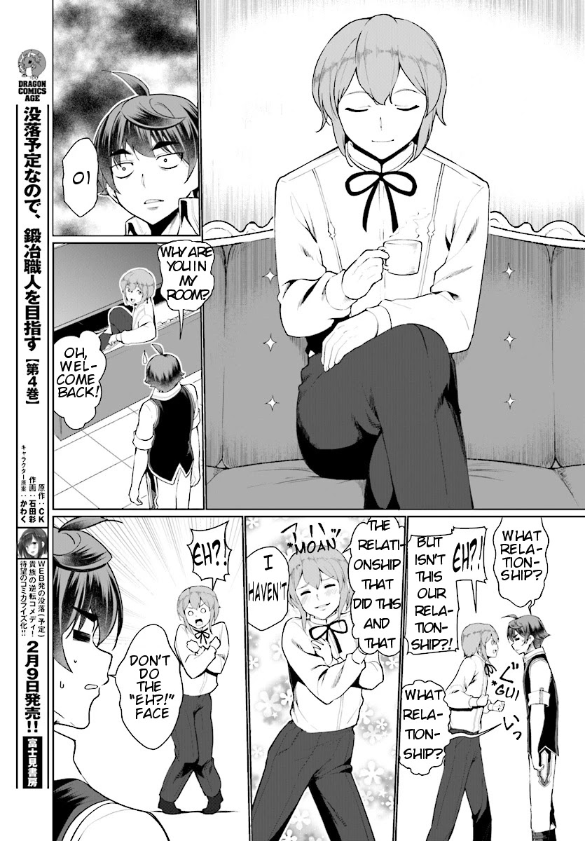 Botsuraku Youtei Nanode, Kajishokunin wo Mezasu chapter 24 page 4