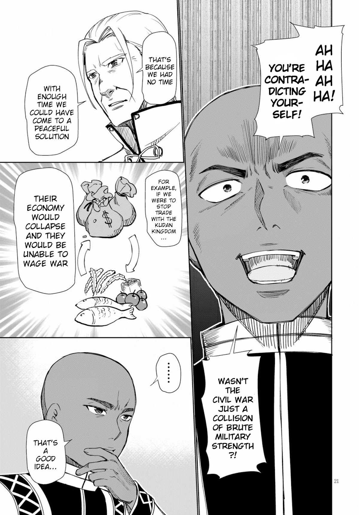 Botsuraku Youtei Nanode, Kajishokunin wo Mezasu chapter 27 page 22