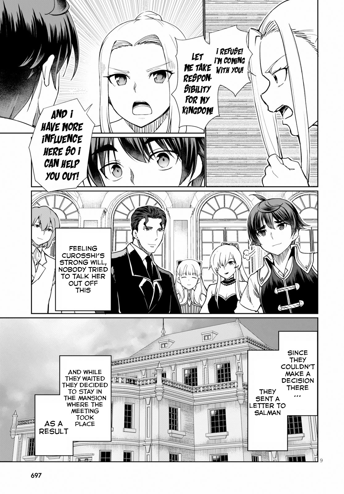 Botsuraku Youtei Nanode, Kajishokunin wo Mezasu chapter 28 page 10