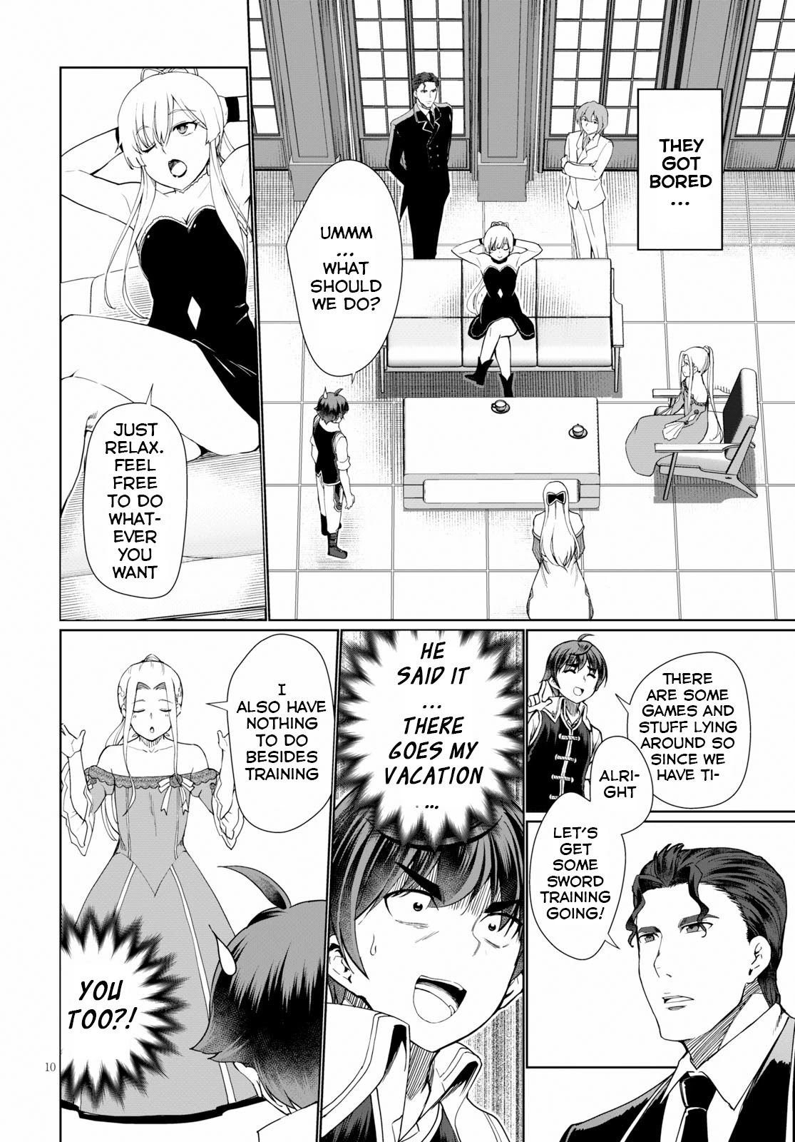 Botsuraku Youtei Nanode, Kajishokunin wo Mezasu chapter 28 page 11