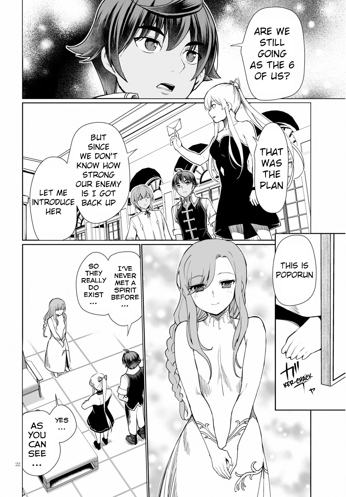 Botsuraku Youtei Nanode, Kajishokunin wo Mezasu chapter 28 page 23