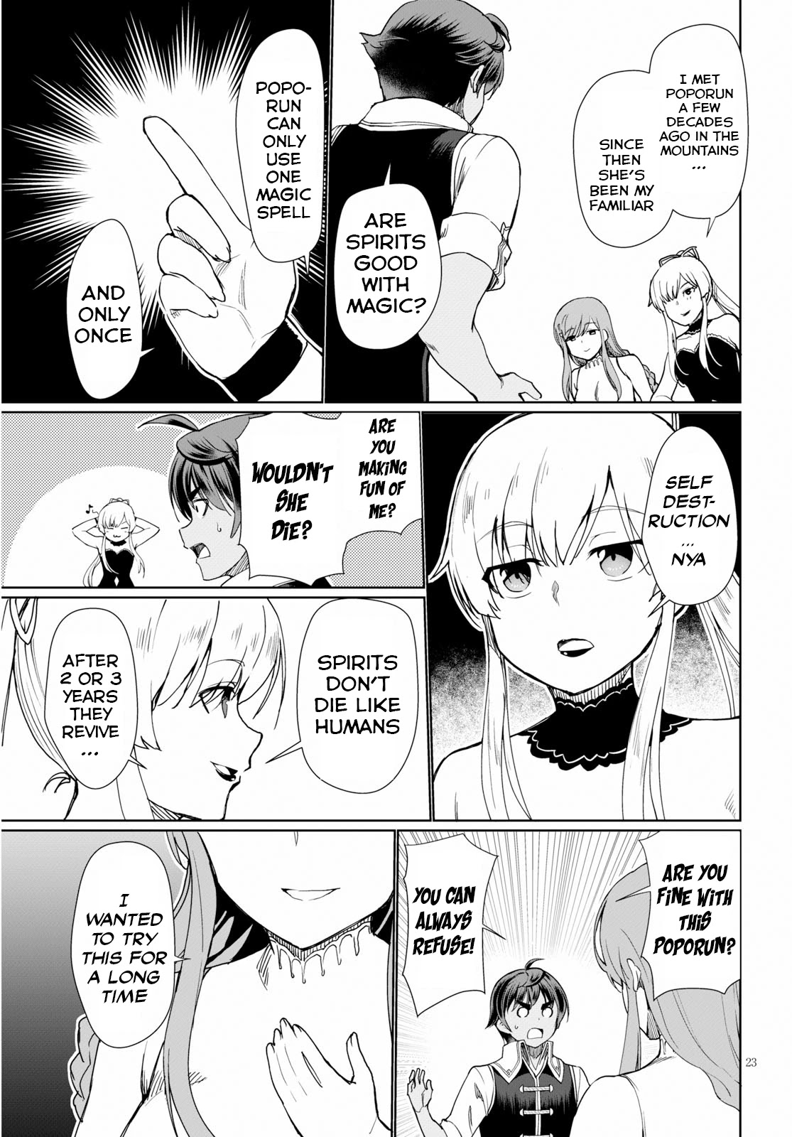 Botsuraku Youtei Nanode, Kajishokunin wo Mezasu chapter 28 page 24