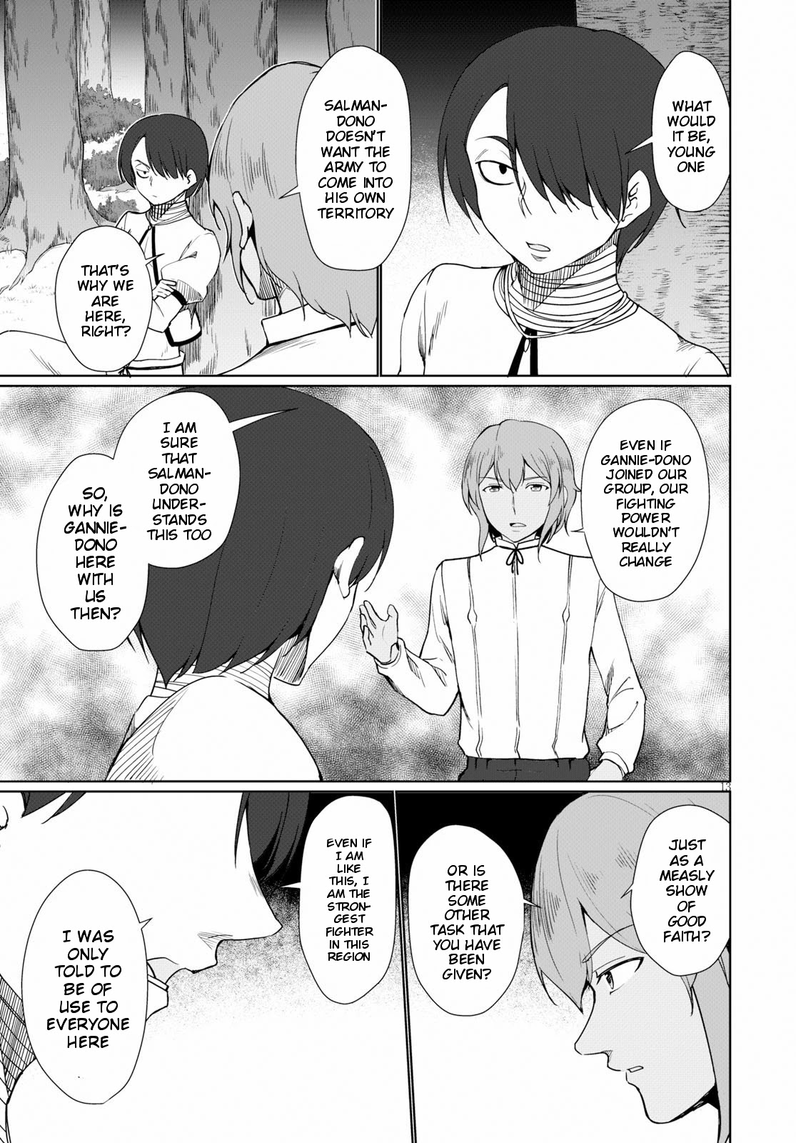 Botsuraku Youtei Nanode, Kajishokunin wo Mezasu chapter 30 page 14