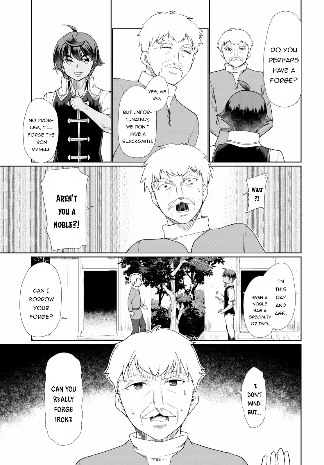 Botsuraku Youtei Nanode, Kajishokunin wo Mezasu chapter 32 page 14