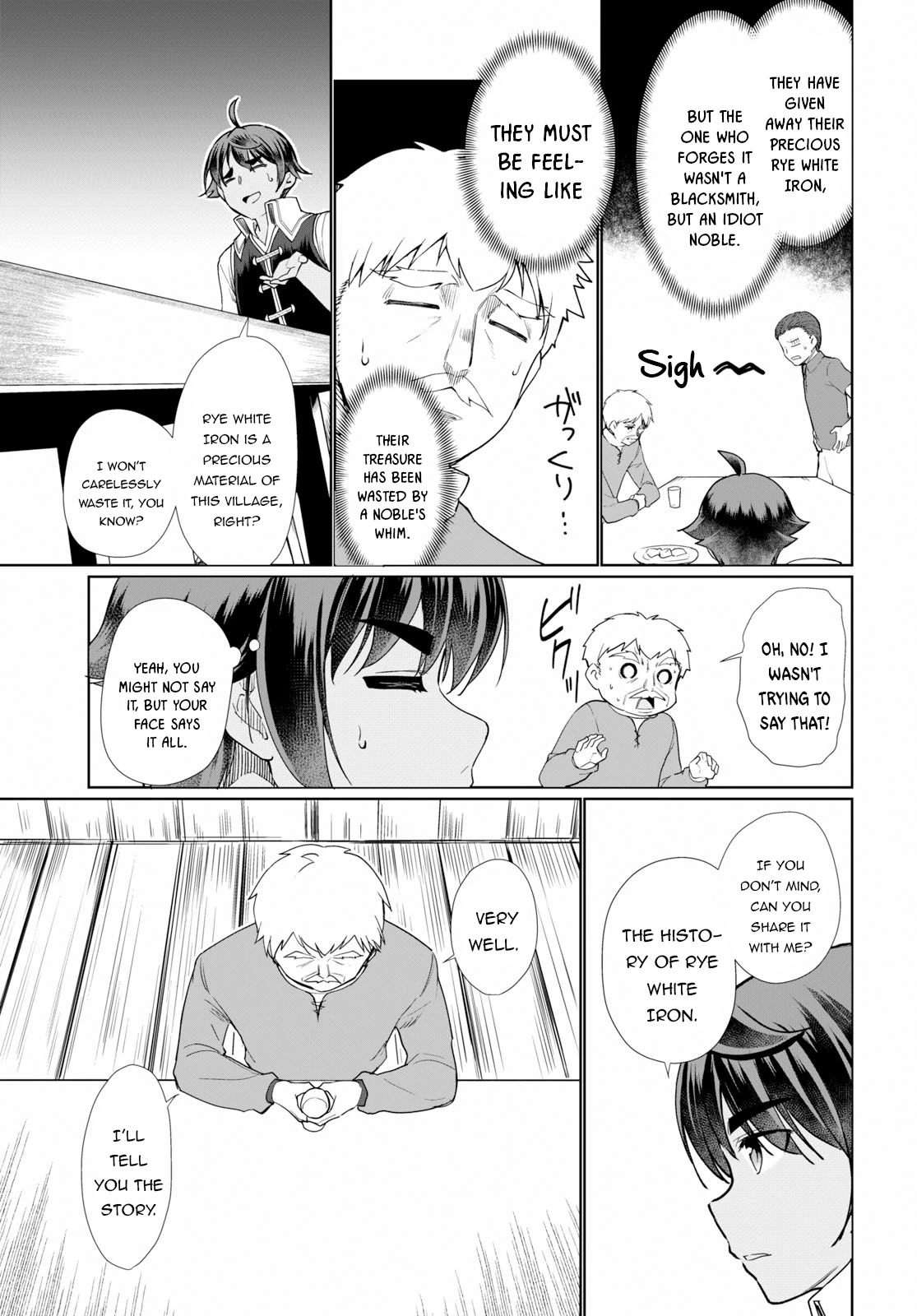 Botsuraku Youtei Nanode, Kajishokunin wo Mezasu chapter 32 page 18