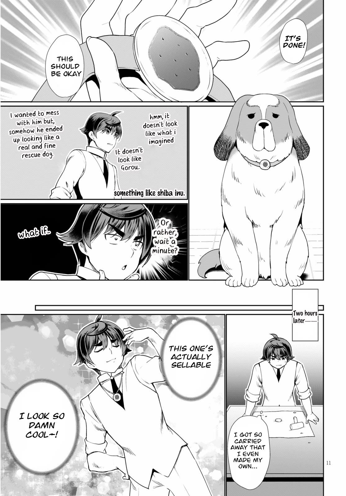 Botsuraku Youtei Nanode, Kajishokunin wo Mezasu chapter 37 page 11