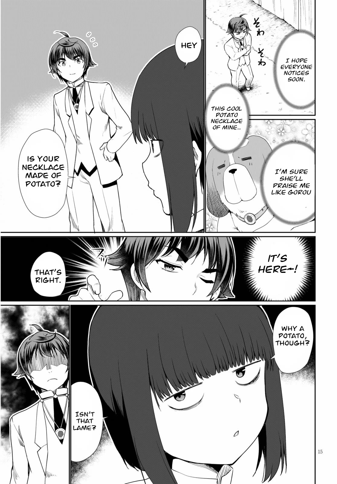 Botsuraku Youtei Nanode, Kajishokunin wo Mezasu chapter 37 page 15