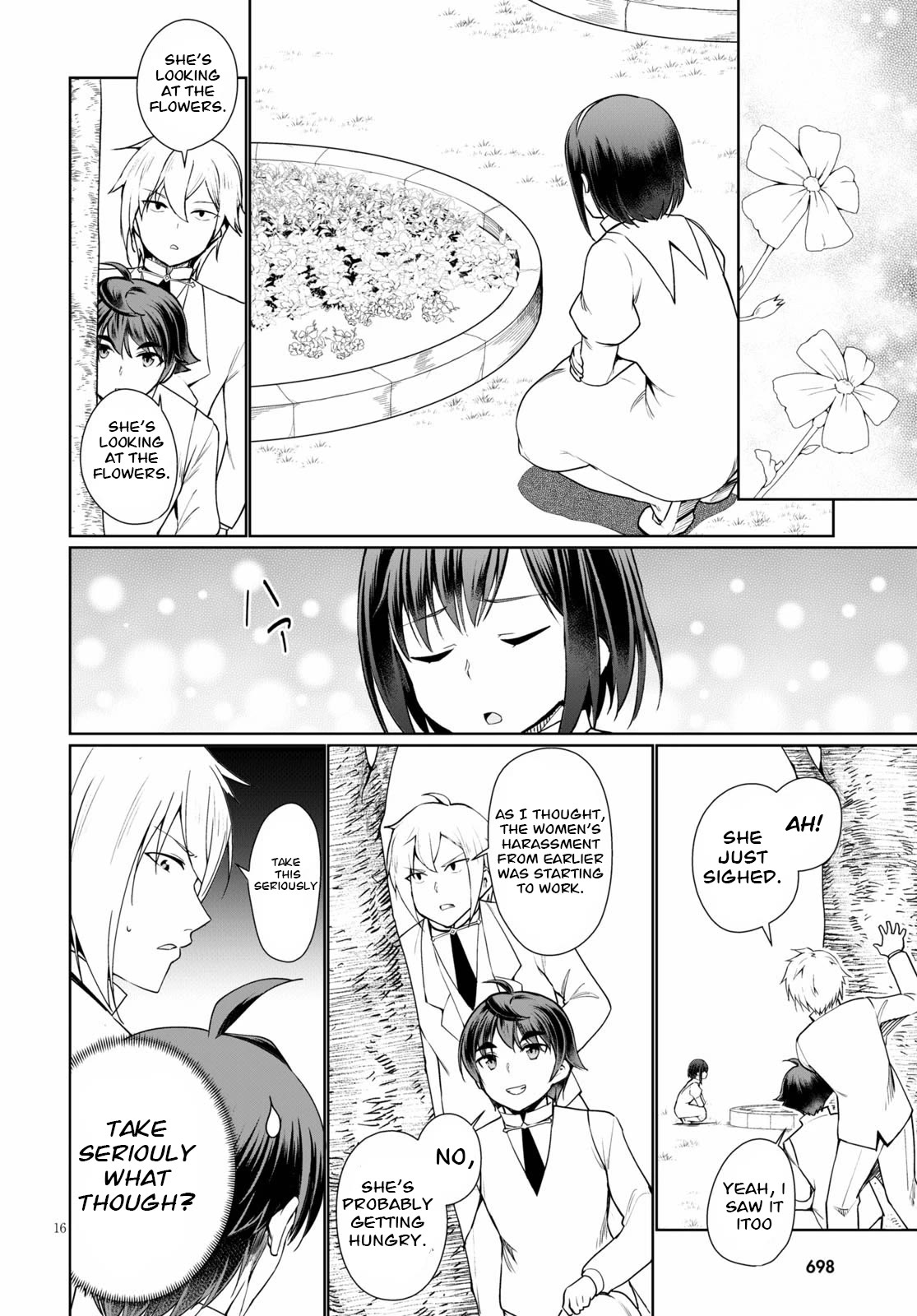 Botsuraku Youtei Nanode, Kajishokunin wo Mezasu chapter 38 page 16