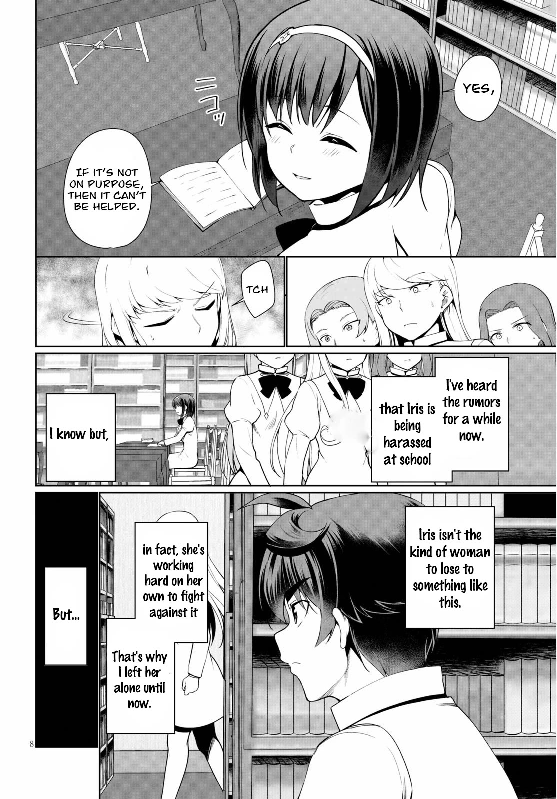 Botsuraku Youtei Nanode, Kajishokunin wo Mezasu chapter 38 page 8