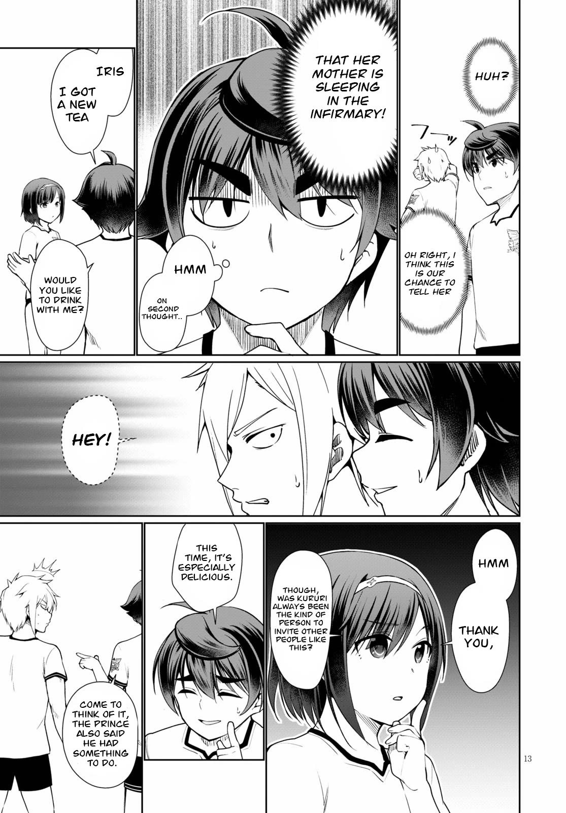 Botsuraku Youtei Nanode, Kajishokunin wo Mezasu chapter 39 page 13