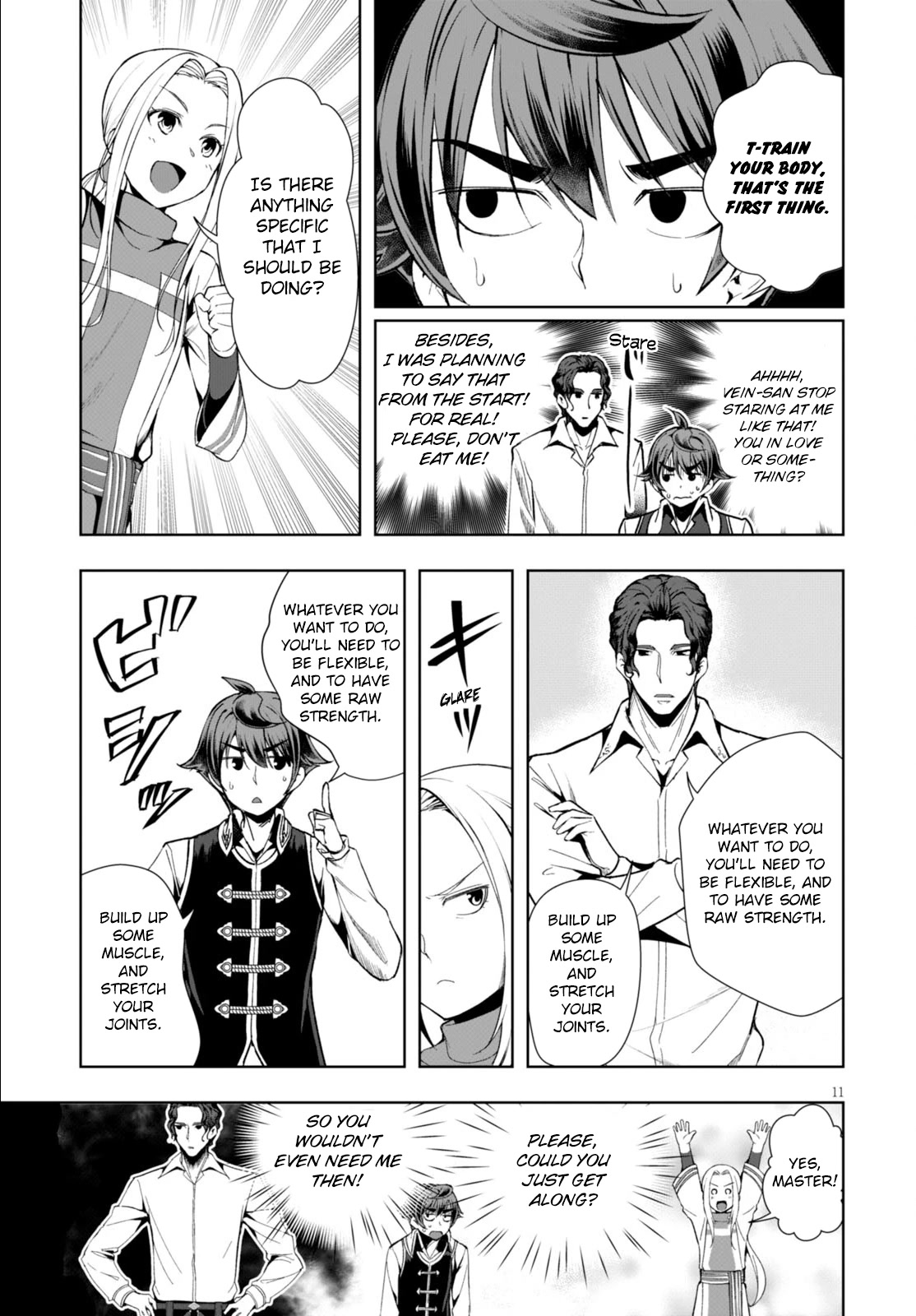 Botsuraku Yotei nanode, Kajishokunin wo Mezasu chapter 4 page 12