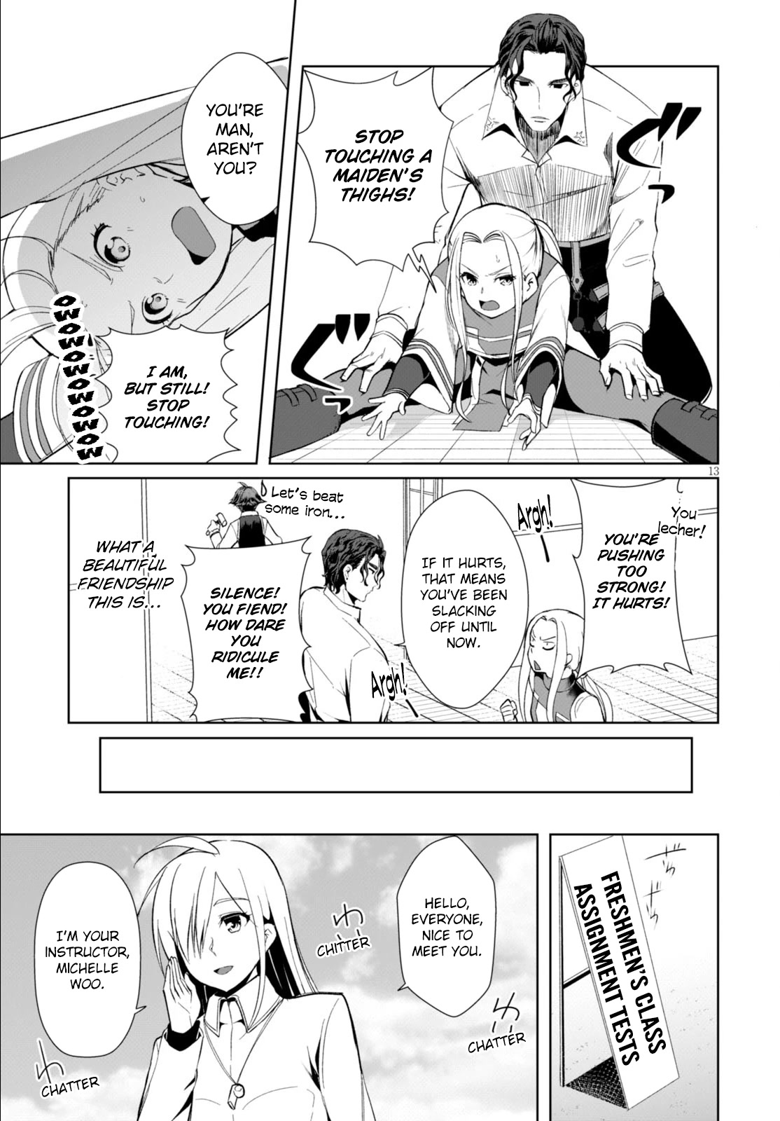 Botsuraku Yotei nanode, Kajishokunin wo Mezasu chapter 4 page 14