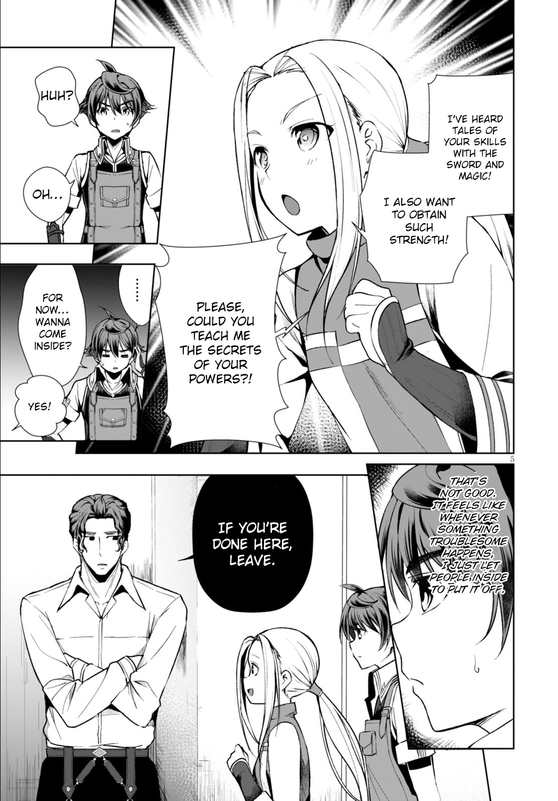 Botsuraku Yotei nanode, Kajishokunin wo Mezasu chapter 4 page 6