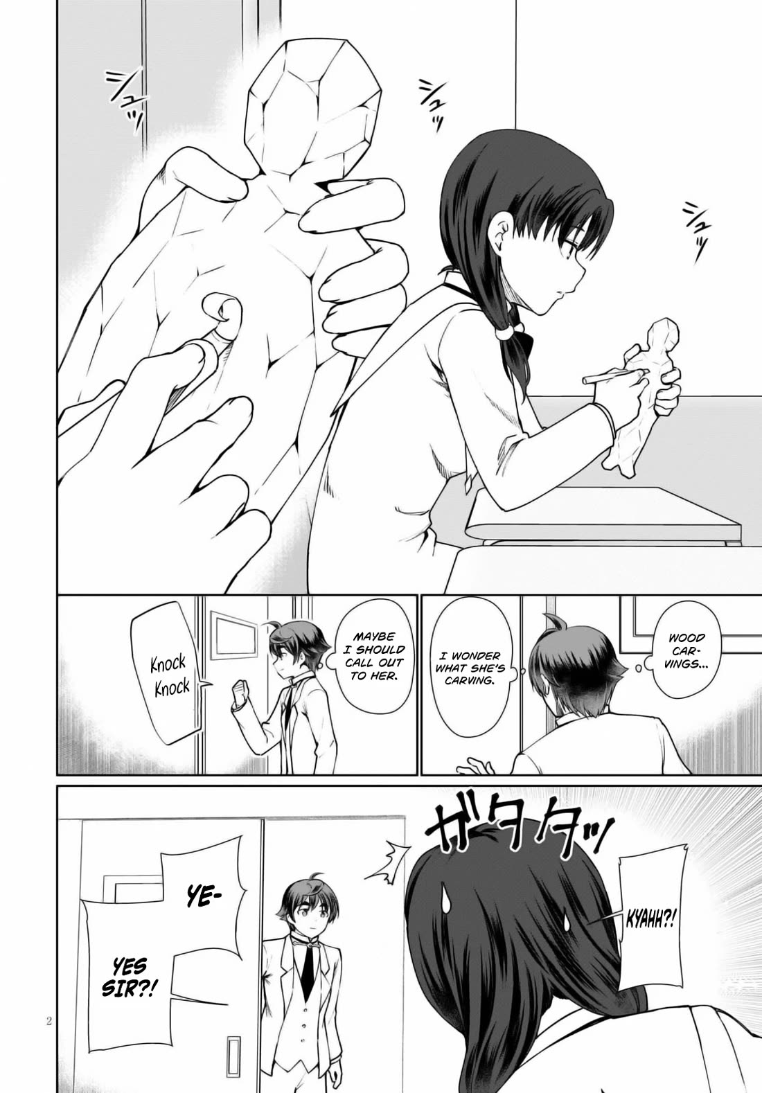 Botsuraku Youtei Nanode, Kajishokunin wo Mezasu chapter 44 page 3