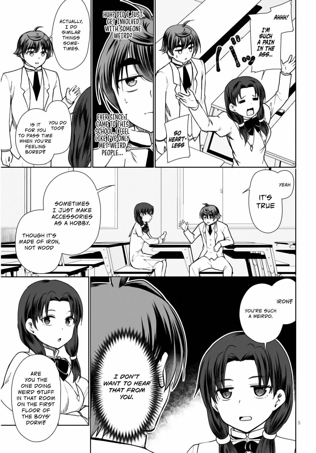 Botsuraku Youtei Nanode, Kajishokunin wo Mezasu chapter 44 page 6