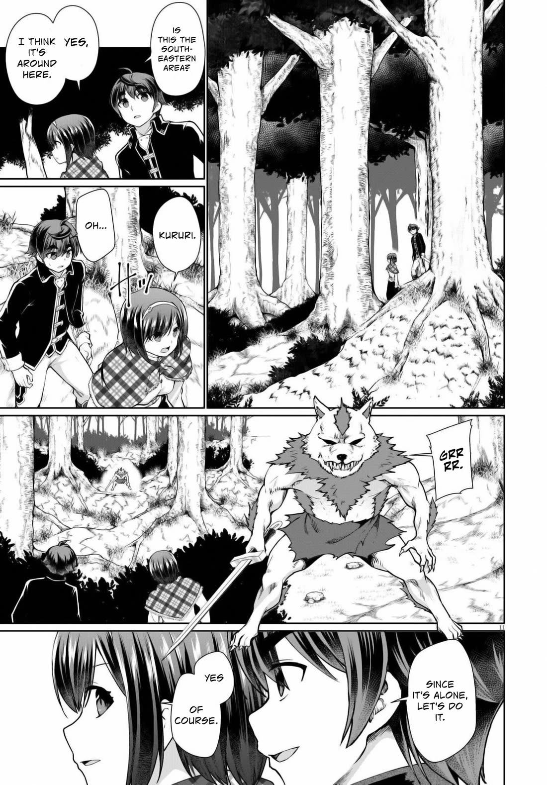 Botsuraku Youtei Nanode, Kajishokunin wo Mezasu chapter 48 page 11