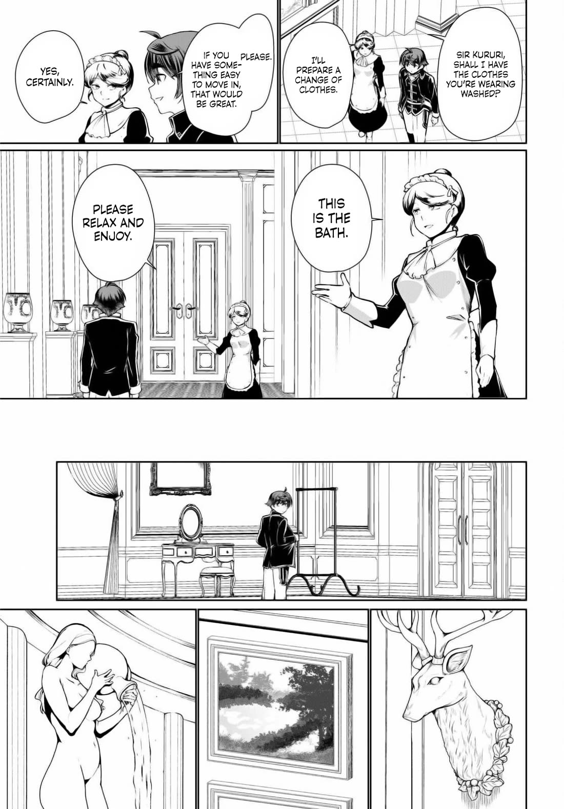 Botsuraku Youtei Nanode, Kajishokunin wo Mezasu chapter 50 page 11