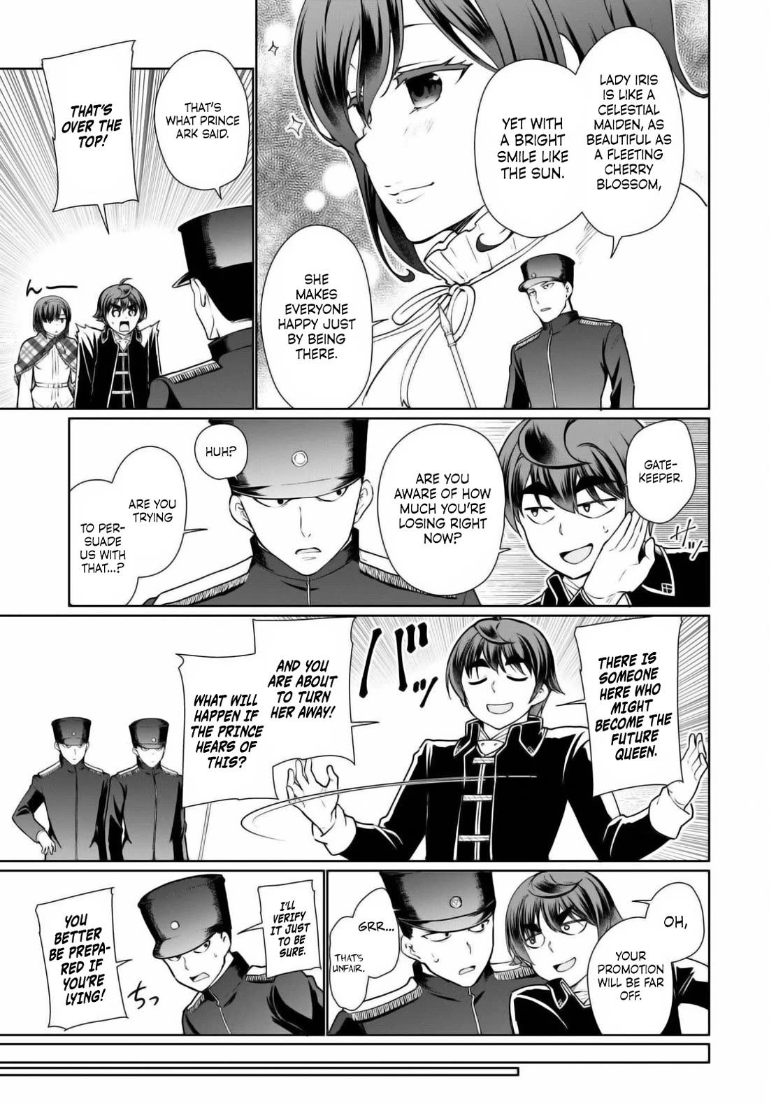 Botsuraku Youtei Nanode, Kajishokunin wo Mezasu chapter 50 page 3