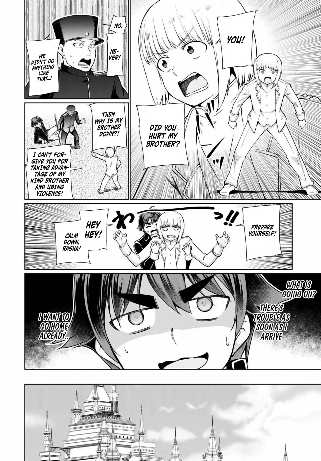 Botsuraku Youtei Nanode, Kajishokunin wo Mezasu chapter 50 page 8