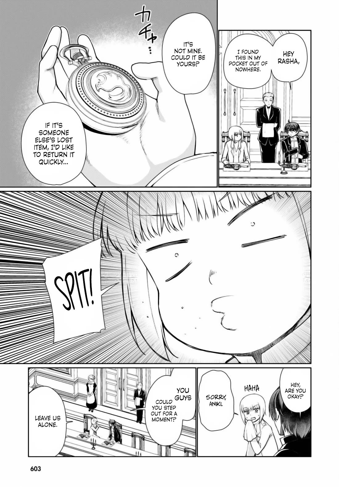 Botsuraku Youtei Nanode, Kajishokunin wo Mezasu chapter 52 page 15