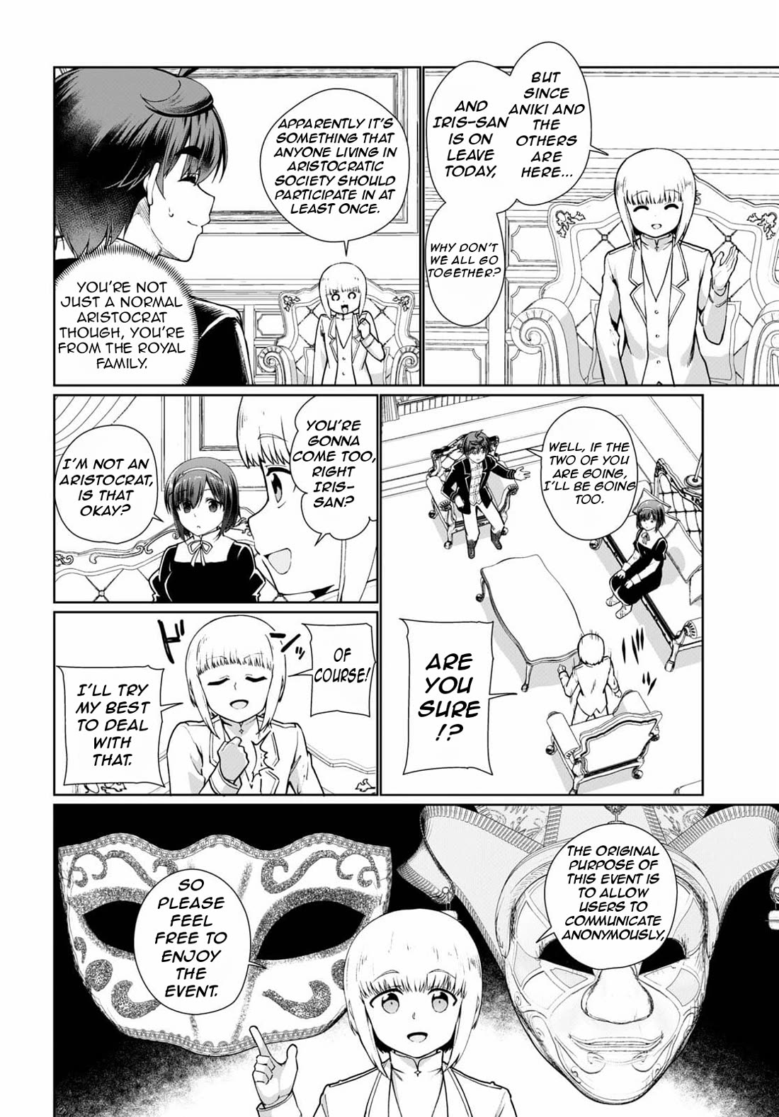 Botsuraku Youtei Nanode, Kajishokunin wo Mezasu chapter 53 page 17