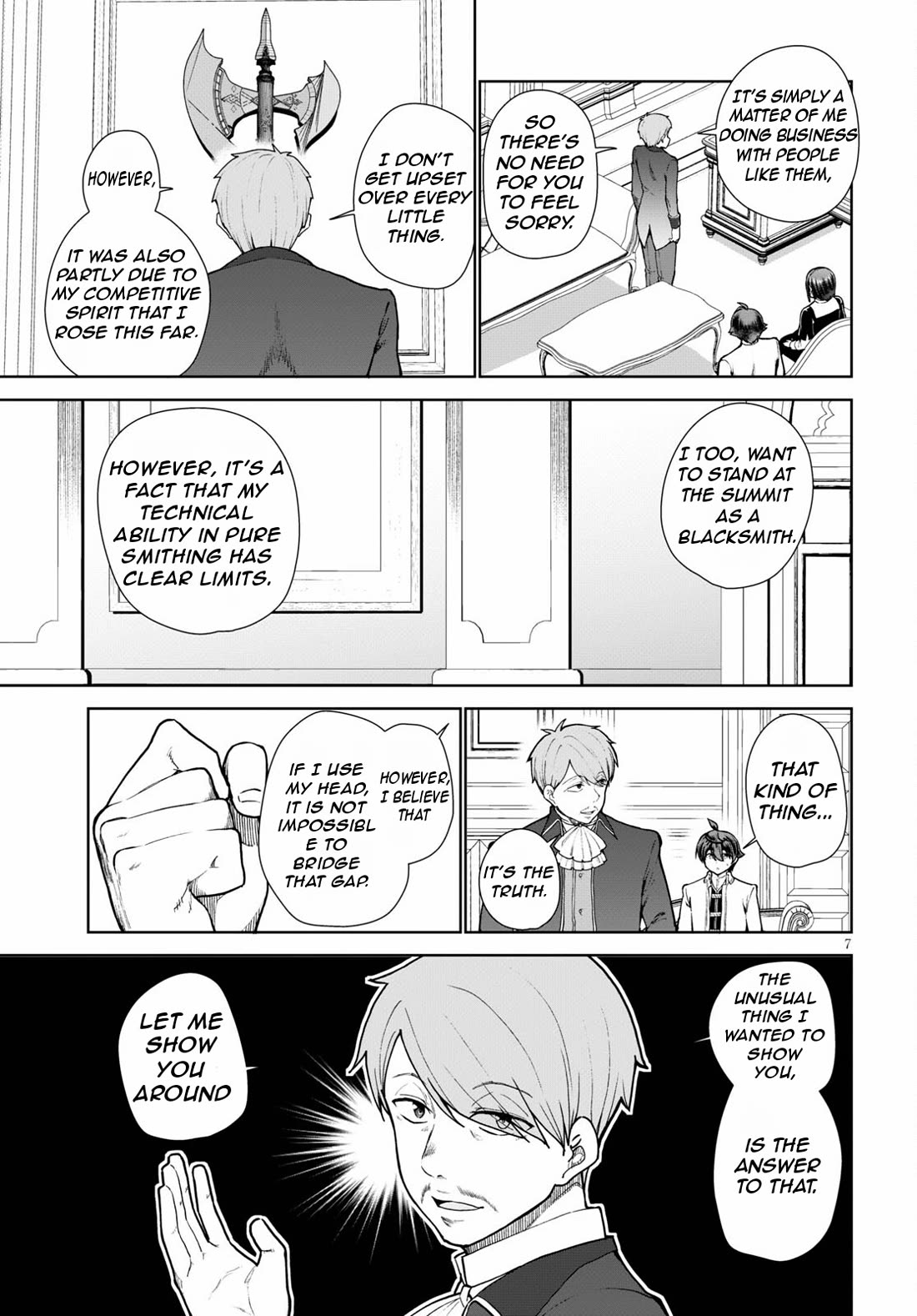 Botsuraku Youtei Nanode, Kajishokunin wo Mezasu chapter 56 page 10