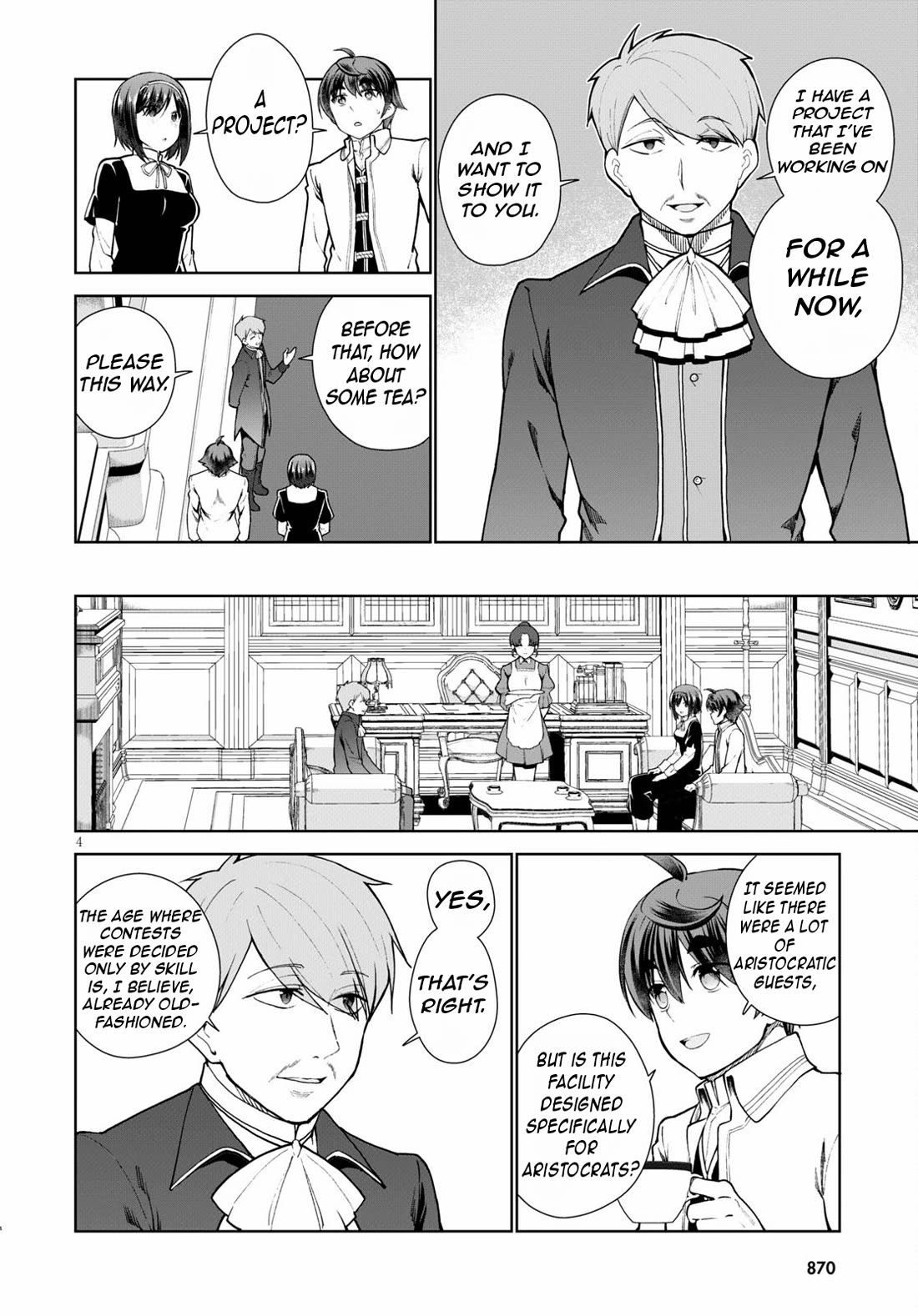 Botsuraku Youtei Nanode, Kajishokunin wo Mezasu chapter 56 page 7