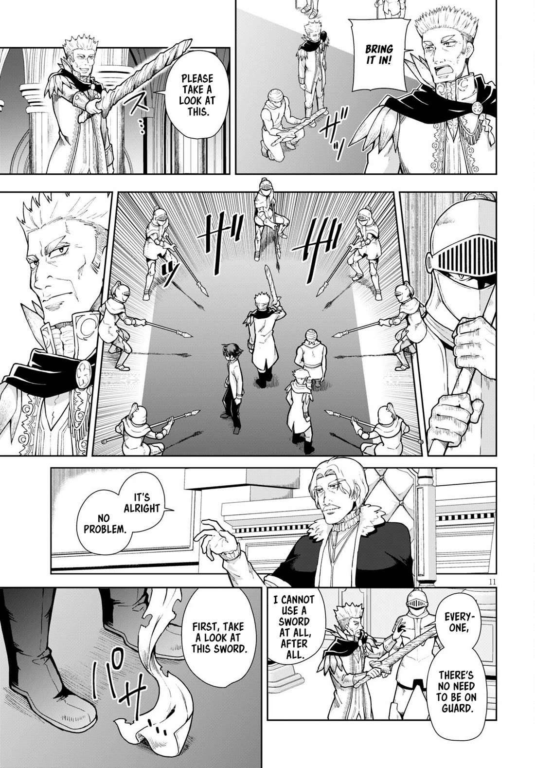 Botsuraku Youtei Nanode, Kajishokunin wo Mezasu chapter 57 page 11