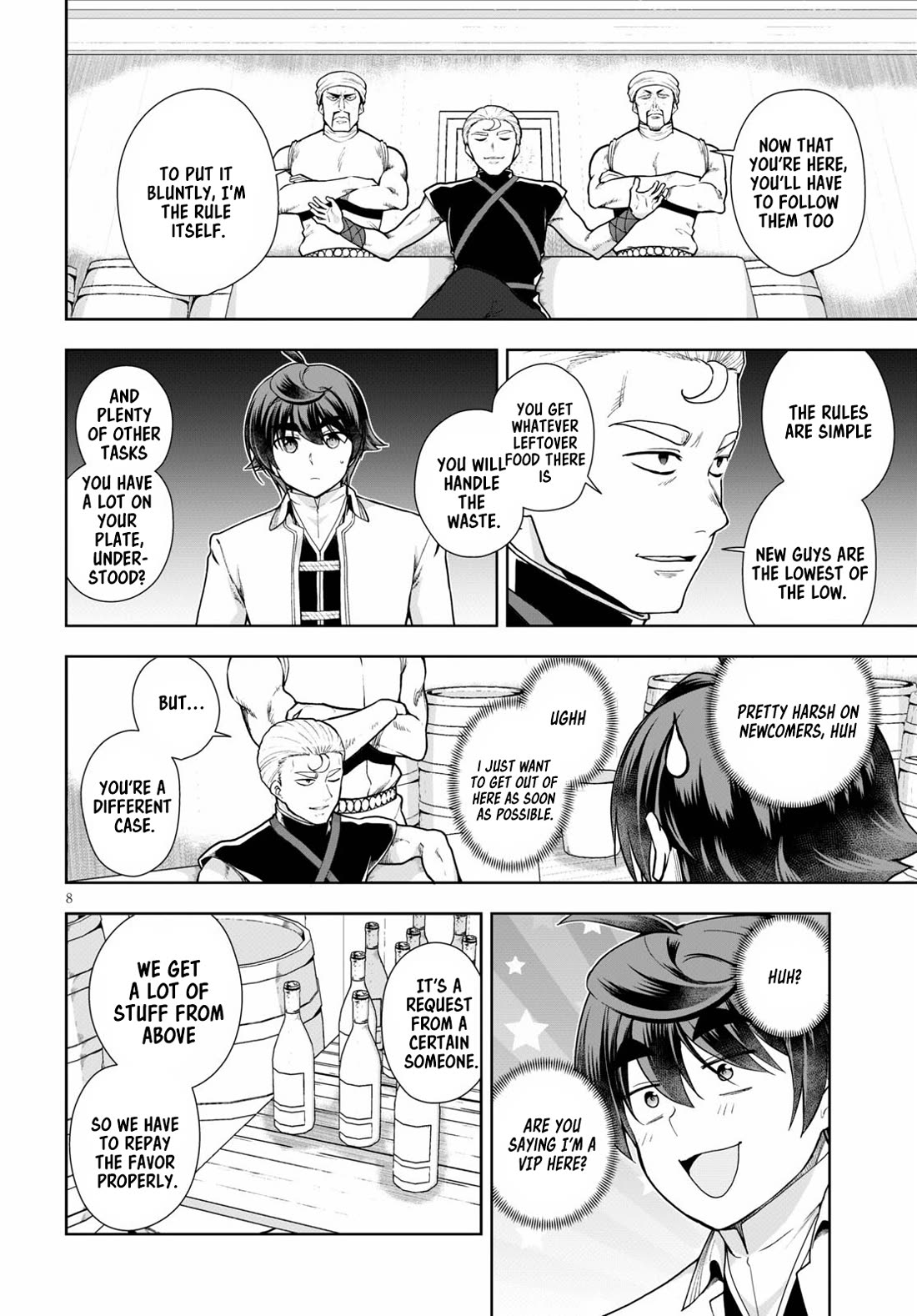 Botsuraku Youtei Nanode, Kajishokunin wo Mezasu chapter 58 page 8