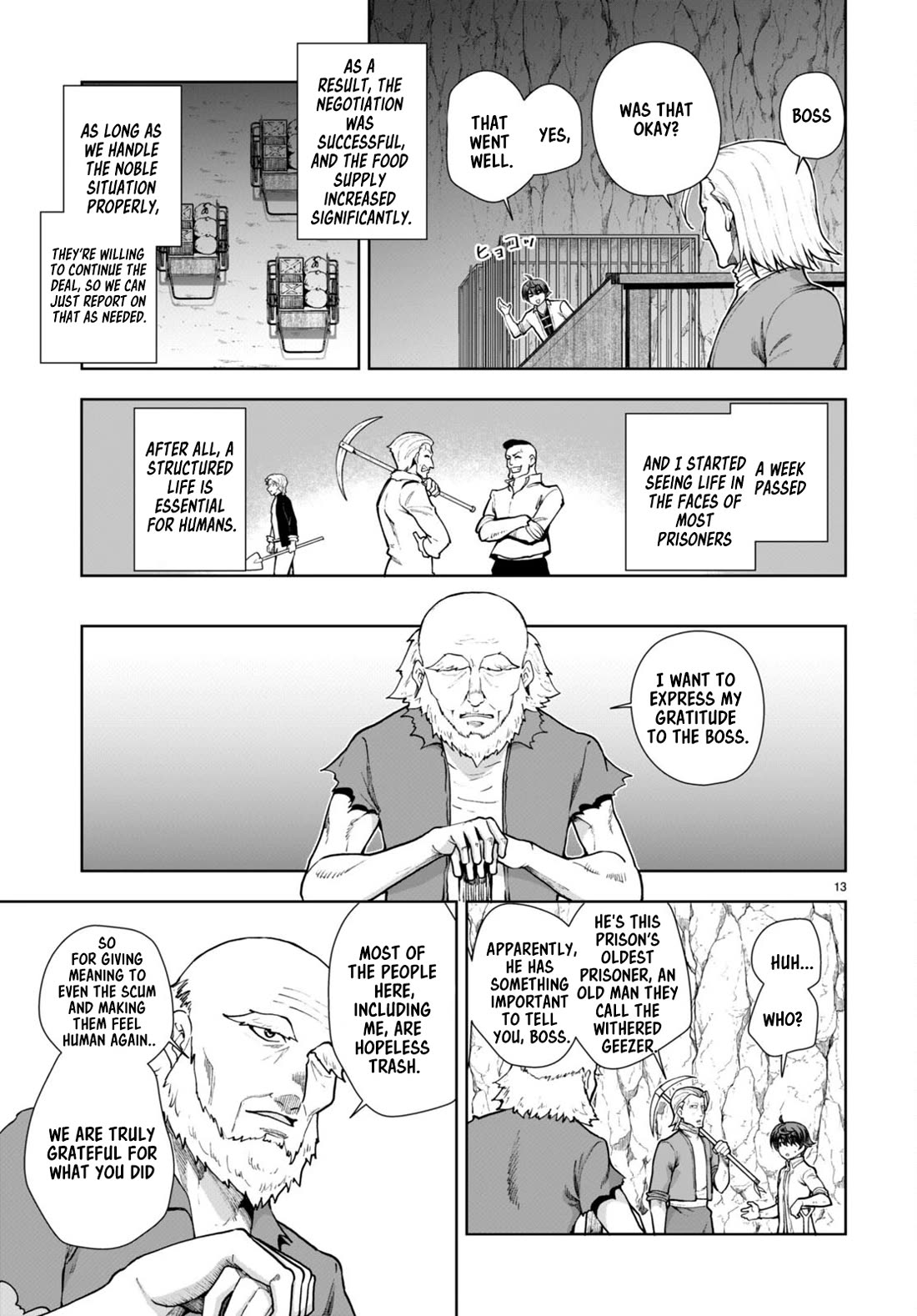 Botsuraku Youtei Nanode, Kajishokunin wo Mezasu chapter 59 page 15