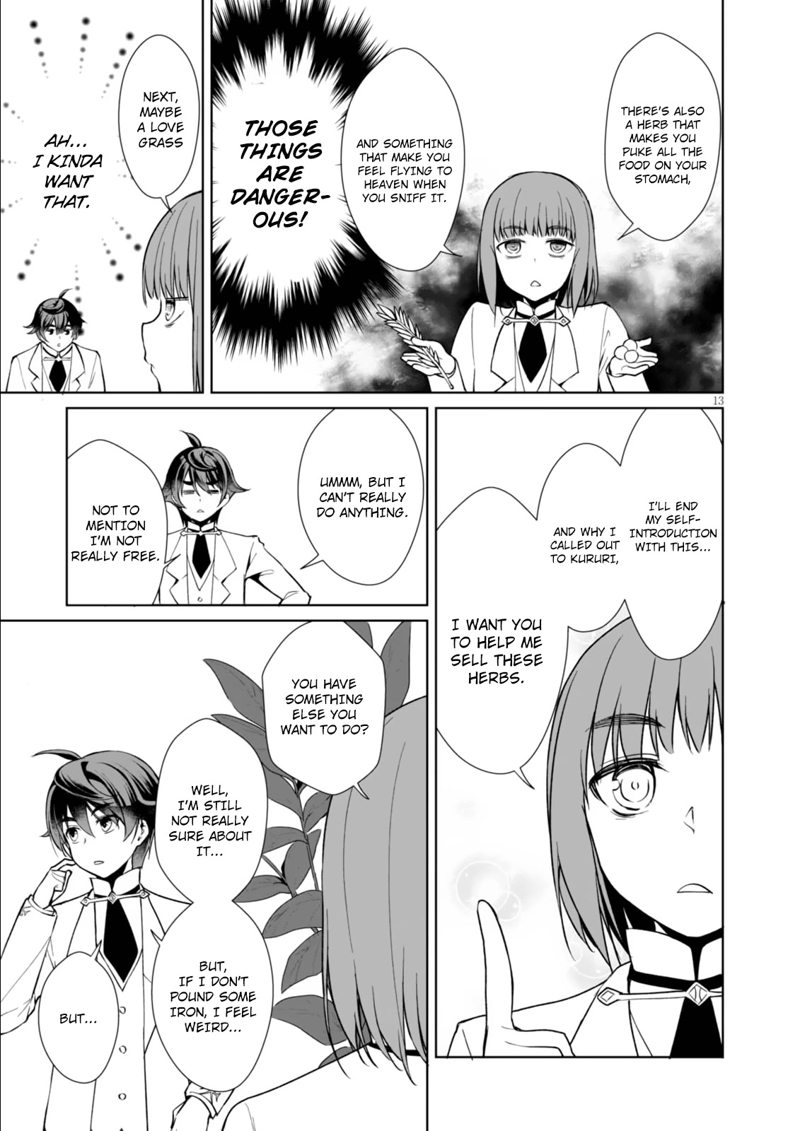 Botsuraku Yotei nanode, Kajishokunin wo Mezasu chapter 6 page 13