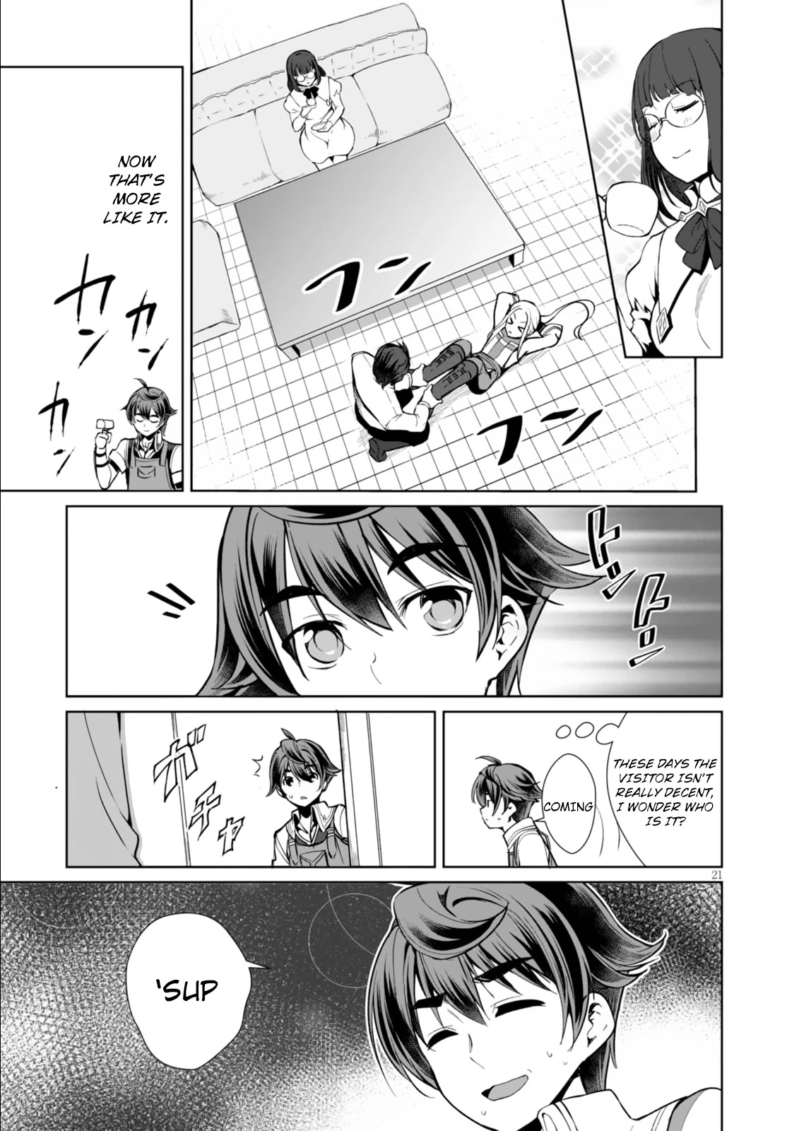 Botsuraku Yotei nanode, Kajishokunin wo Mezasu chapter 6 page 21