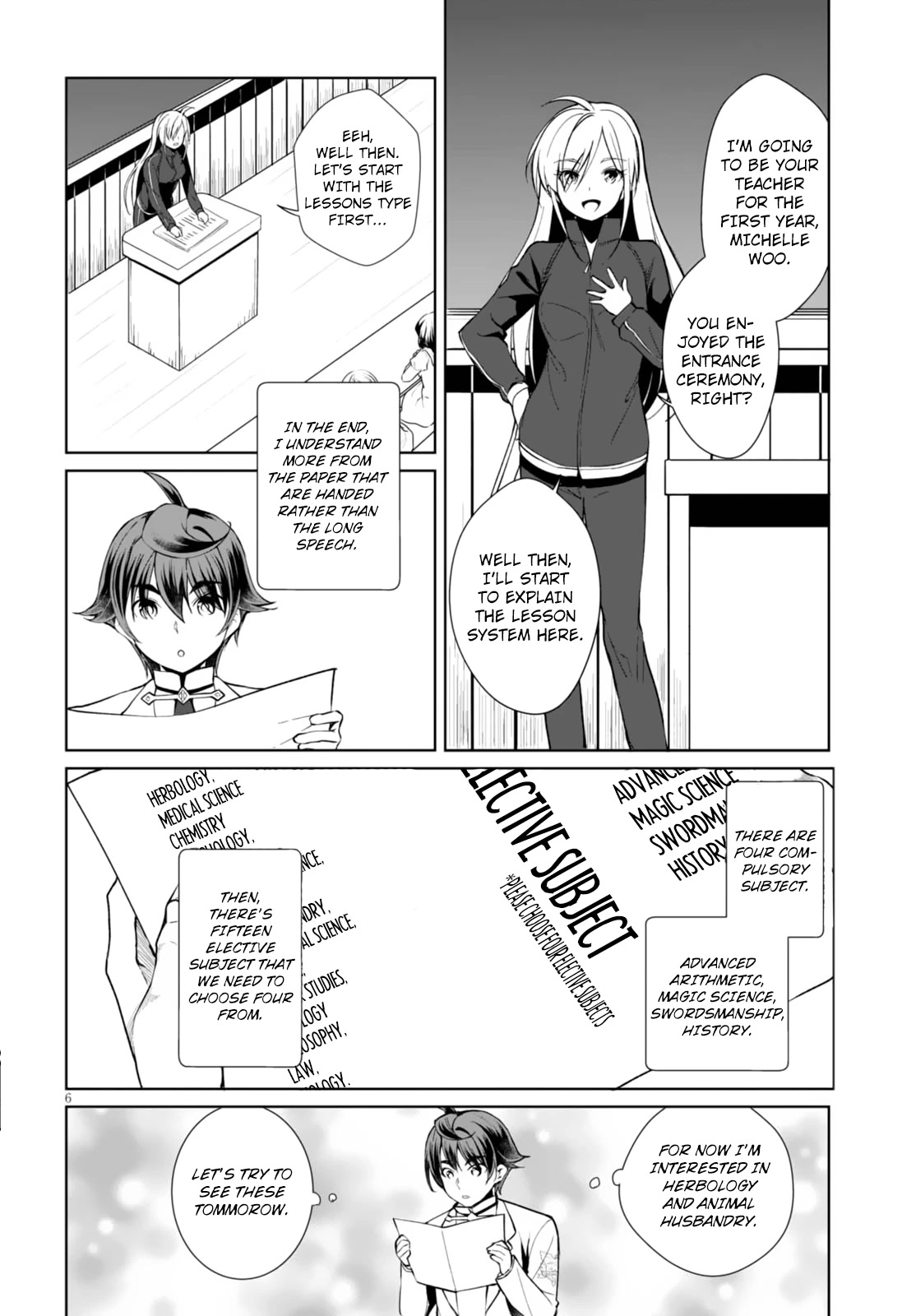 Botsuraku Yotei nanode, Kajishokunin wo Mezasu chapter 6 page 6