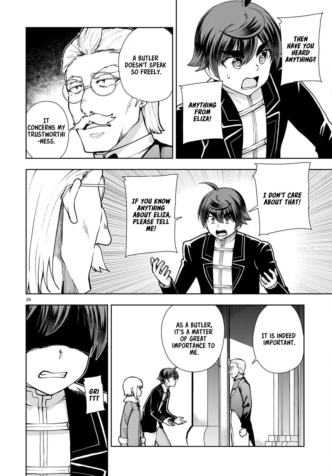 Botsuraku Youtei Nanode, Kajishokunin wo Mezasu chapter 61 page 24