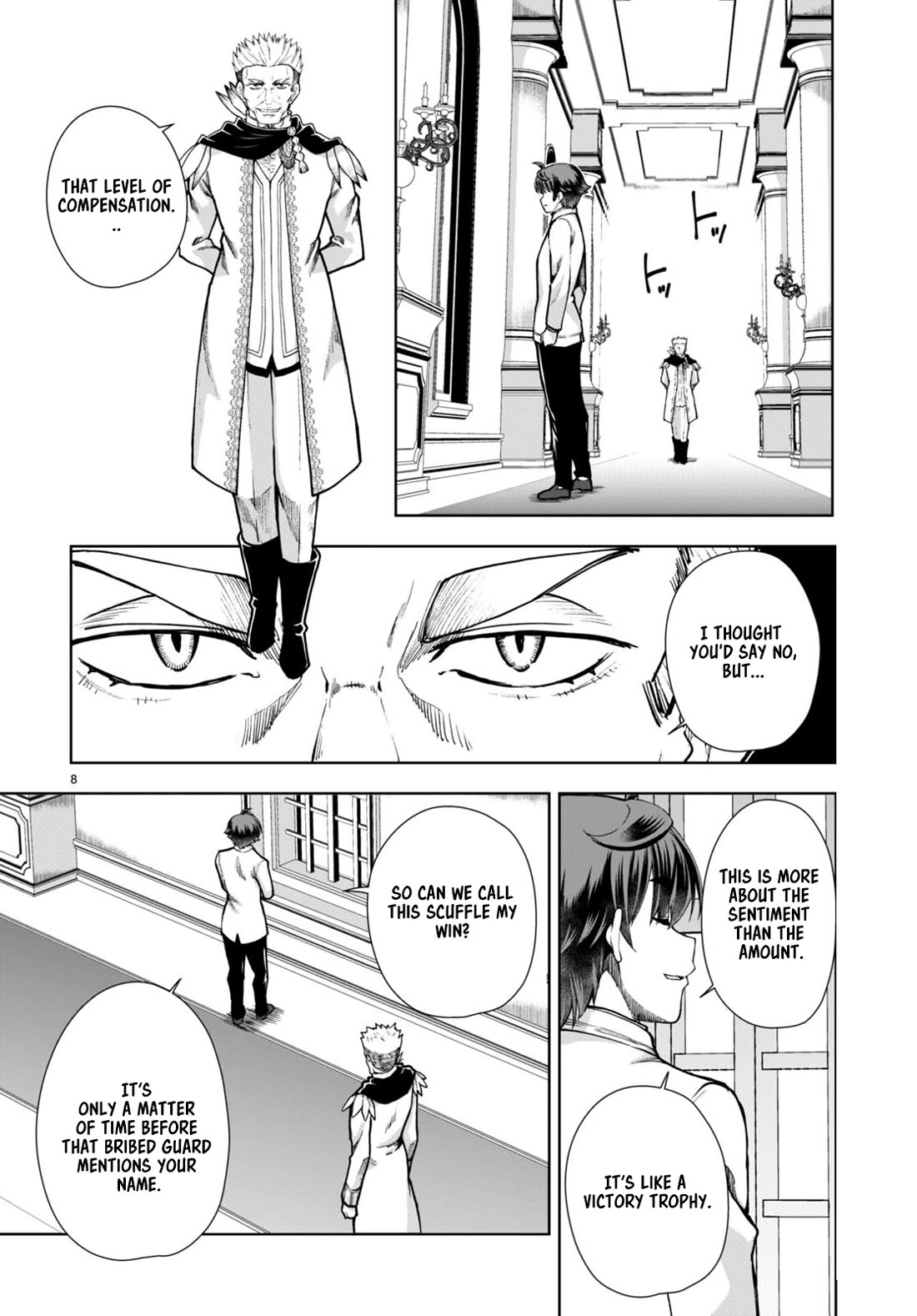 Botsuraku Youtei Nanode, Kajishokunin wo Mezasu chapter 61 page 8