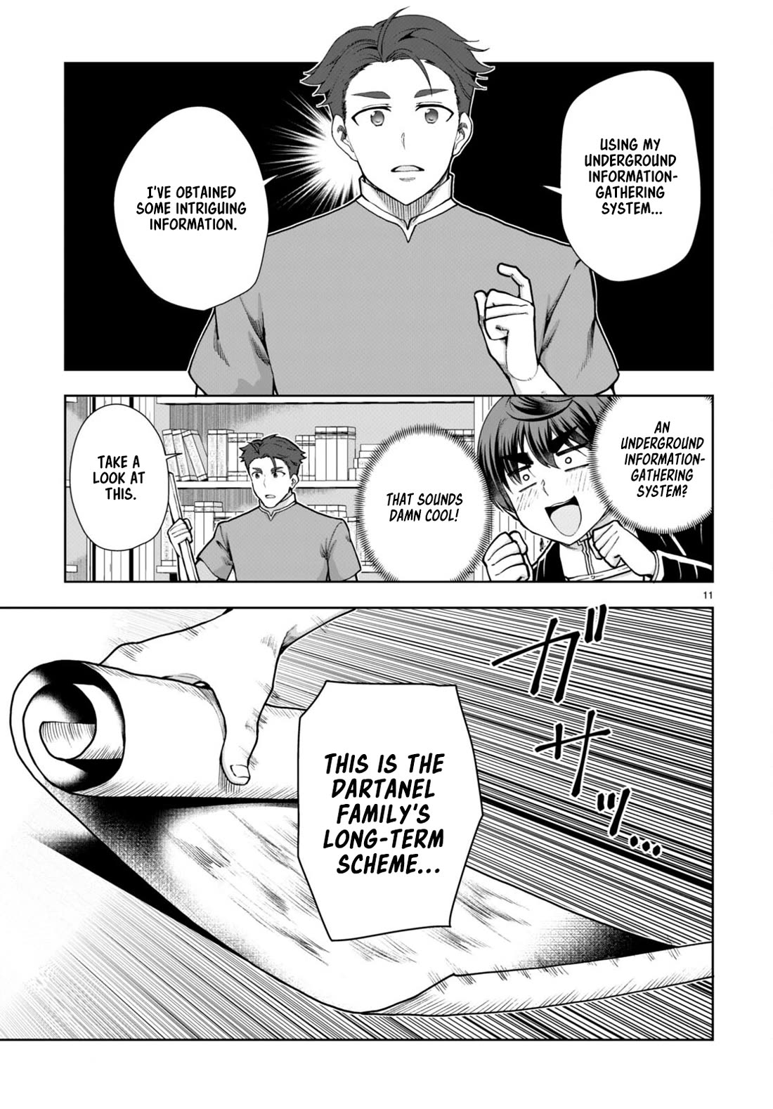 Botsuraku Youtei Nanode, Kajishokunin wo Mezasu chapter 62 page 11