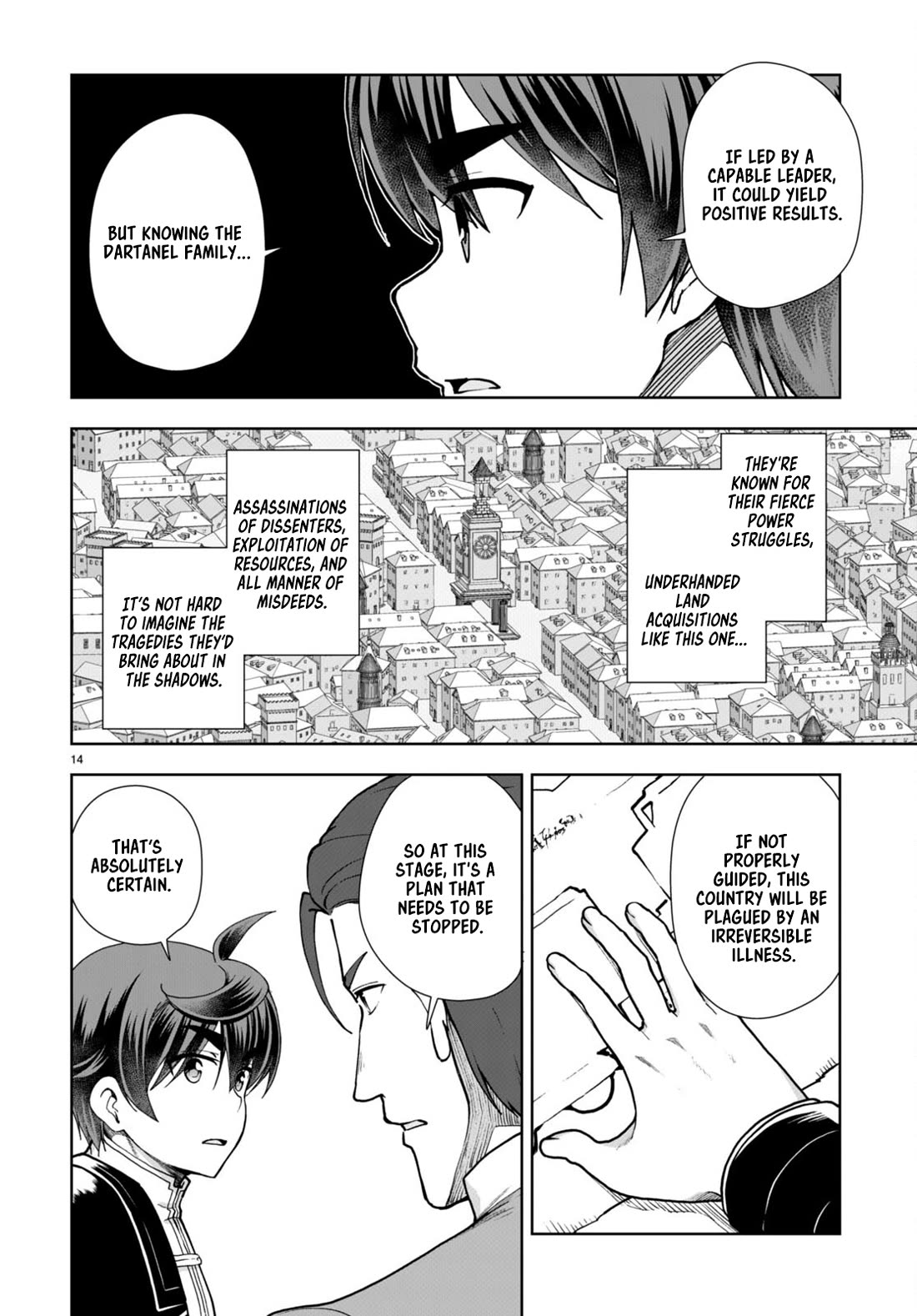 Botsuraku Youtei Nanode, Kajishokunin wo Mezasu chapter 62 page 14