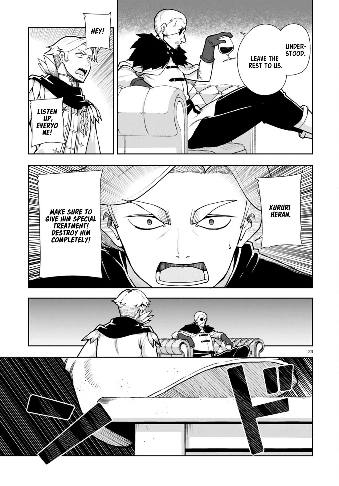 Botsuraku Youtei Nanode, Kajishokunin wo Mezasu chapter 62 page 23