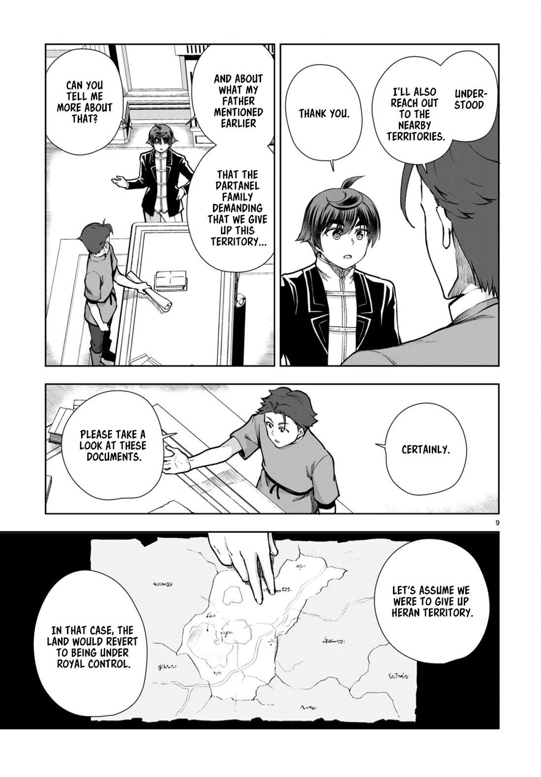 Botsuraku Youtei Nanode, Kajishokunin wo Mezasu chapter 62 page 9