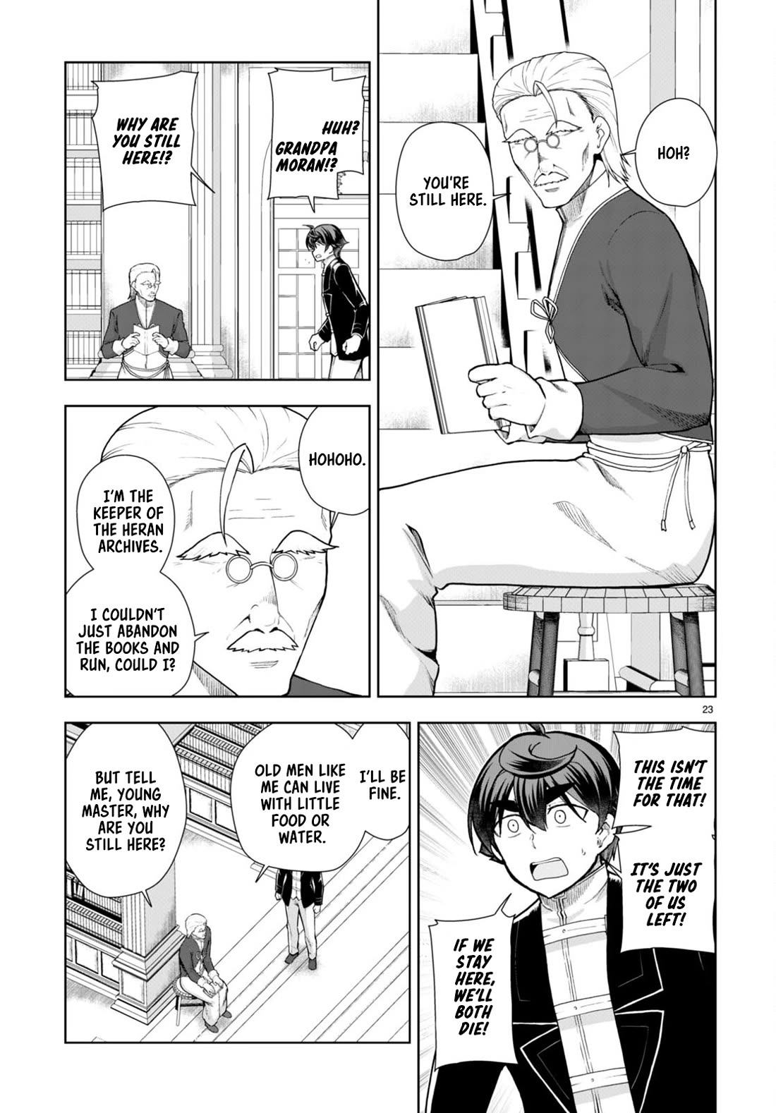 Botsuraku Youtei Nanode, Kajishokunin wo Mezasu chapter 67 page 23