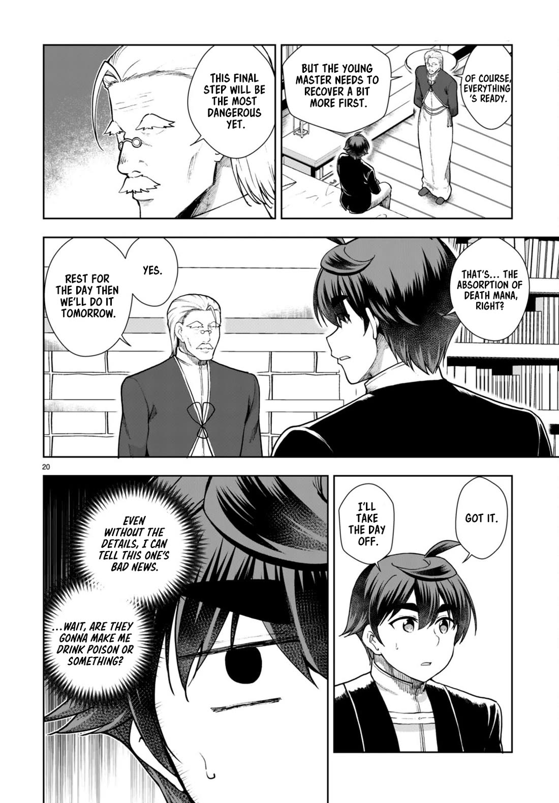 Botsuraku Youtei Nanode, Kajishokunin wo Mezasu chapter 72 page 20