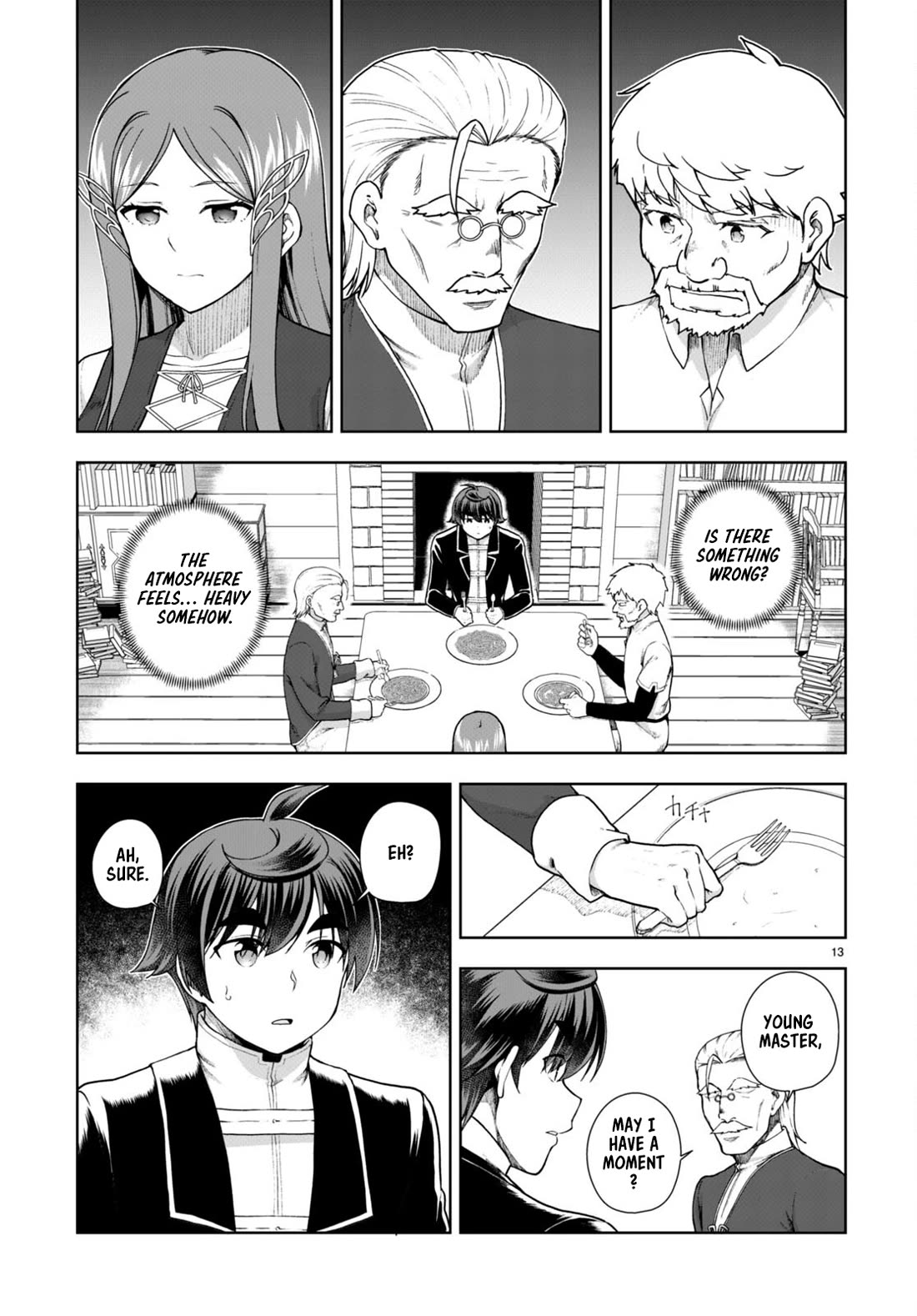 Botsuraku Youtei Nanode, Kajishokunin wo Mezasu chapter 73 page 13