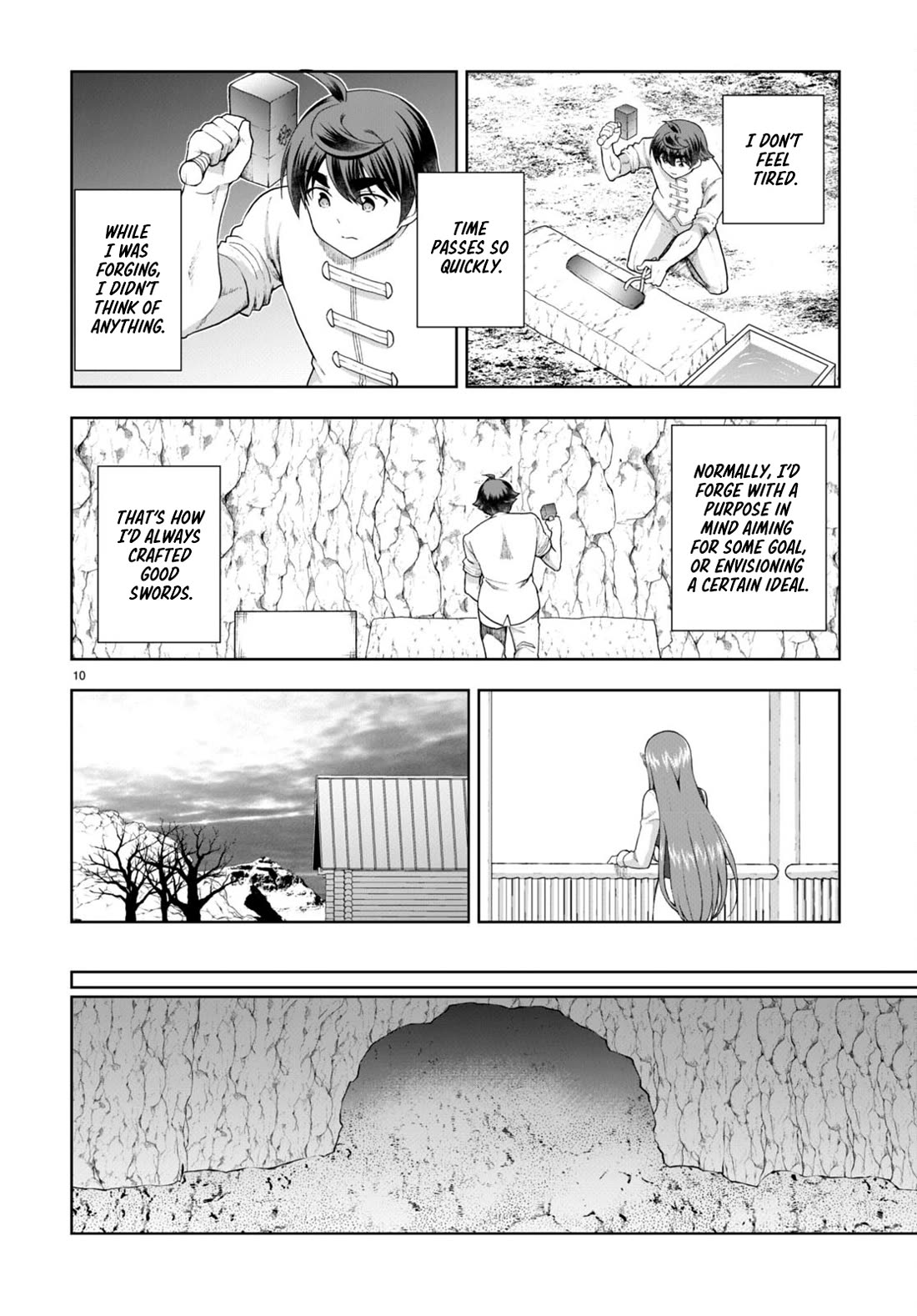 Botsuraku Youtei Nanode, Kajishokunin wo Mezasu chapter 74 page 10