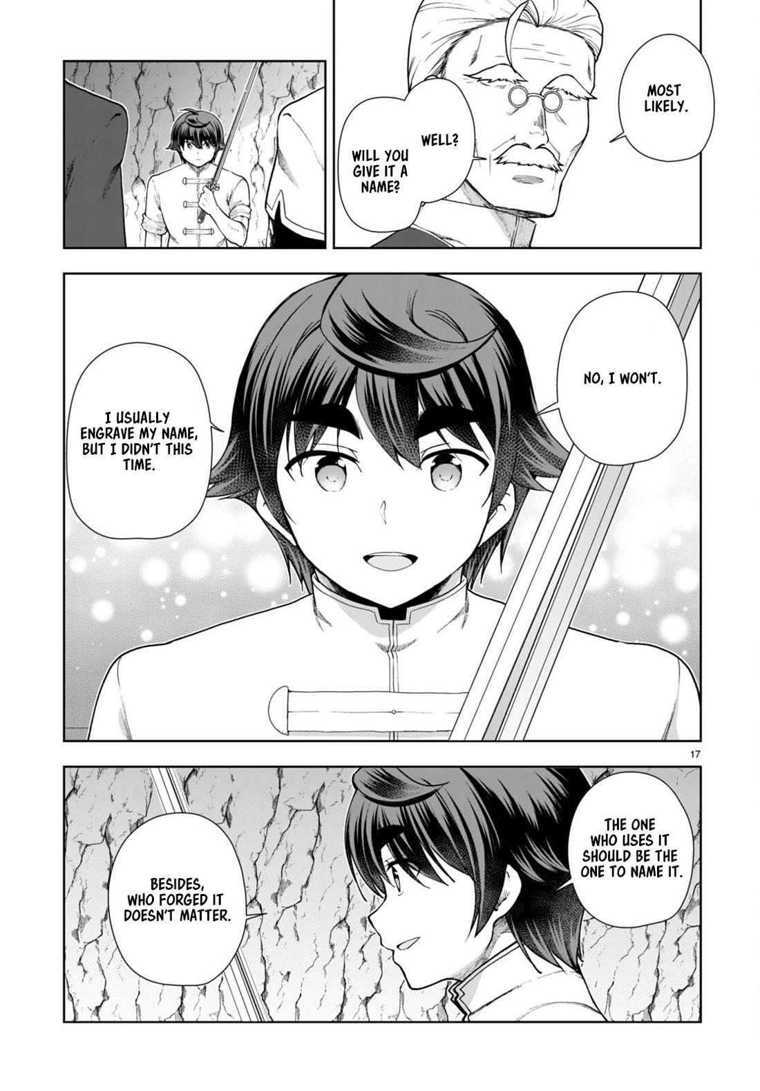 Botsuraku Youtei Nanode, Kajishokunin wo Mezasu chapter 74 page 17