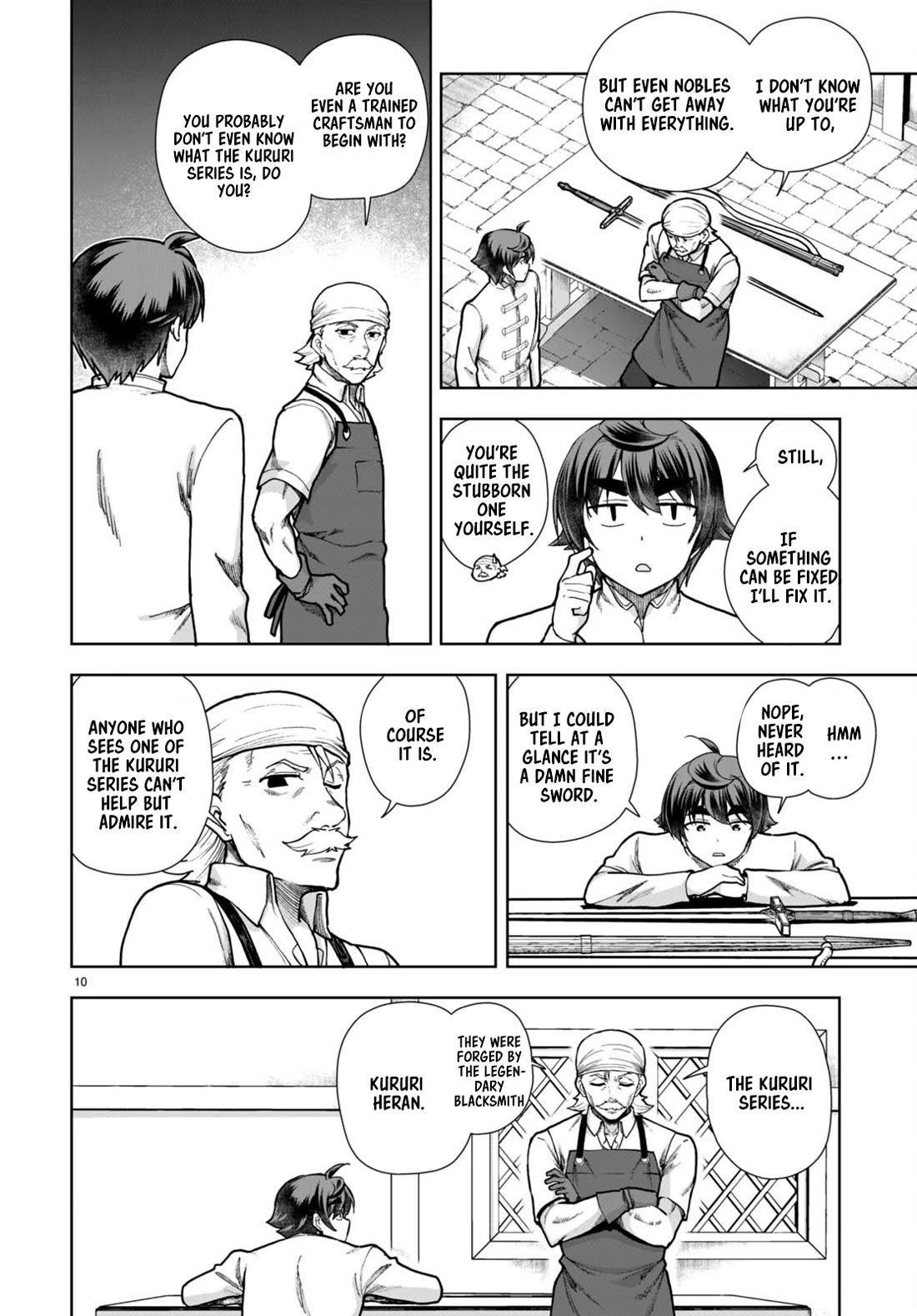 Botsuraku Youtei Nanode, Kajishokunin wo Mezasu chapter 78 page 10