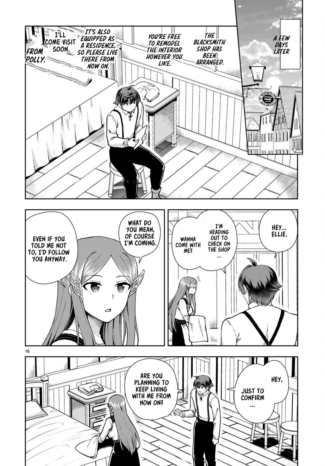 Botsuraku Youtei Nanode, Kajishokunin wo Mezasu chapter 79 page 16