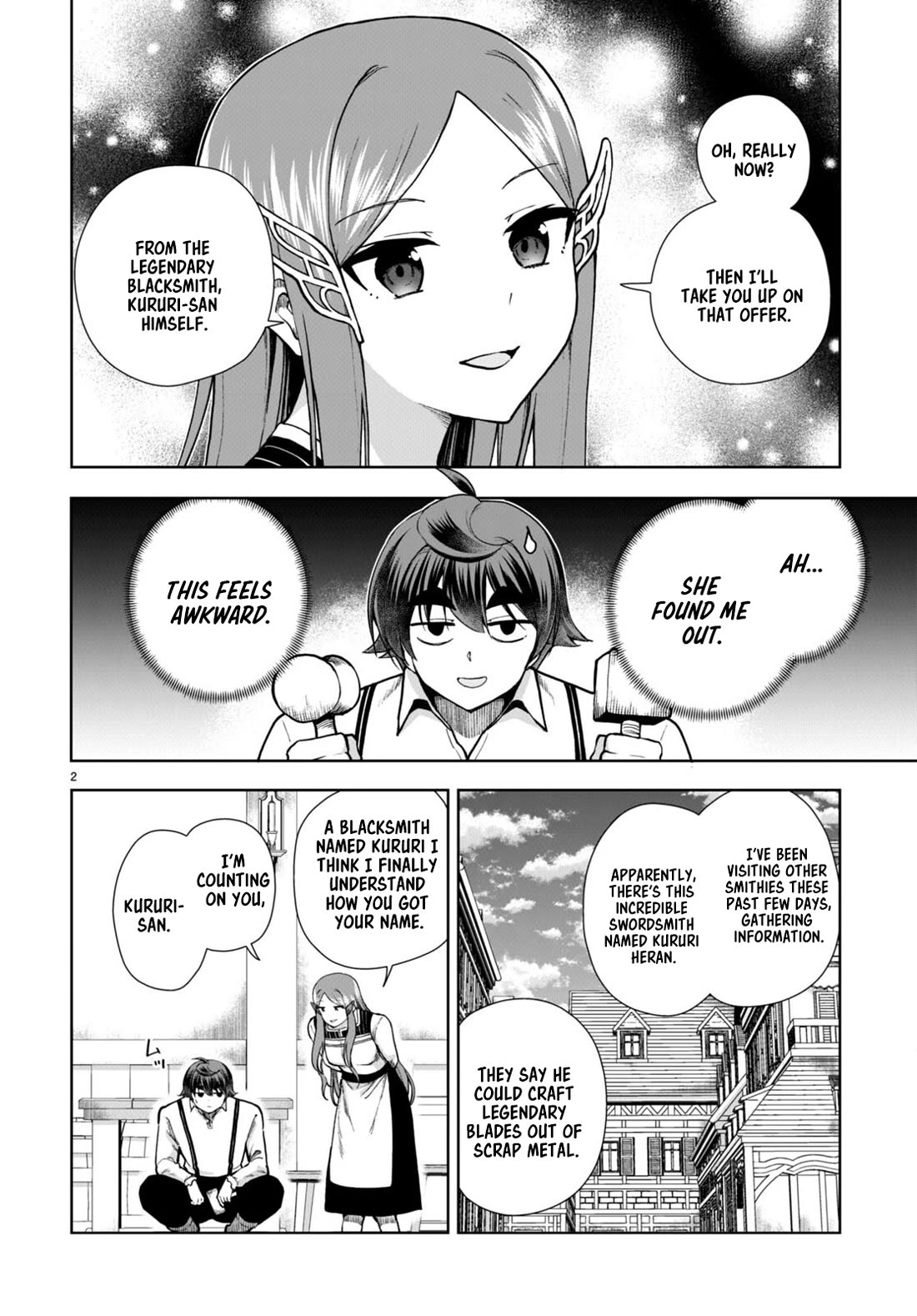 Botsuraku Youtei Nanode, Kajishokunin wo Mezasu chapter 80 page 2