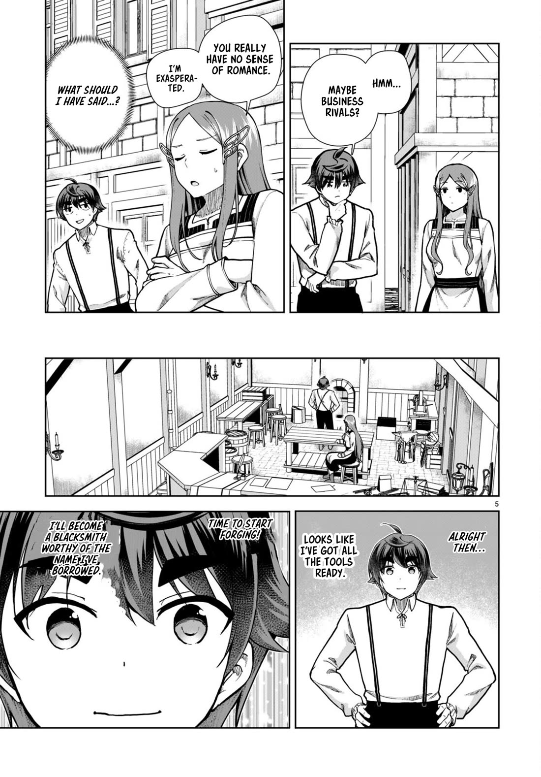 Botsuraku Youtei Nanode, Kajishokunin wo Mezasu chapter 80 page 5