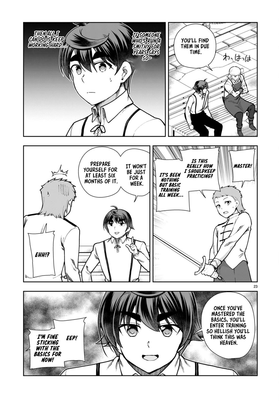 Botsuraku Youtei Nanode, Kajishokunin wo Mezasu chapter 81 page 23