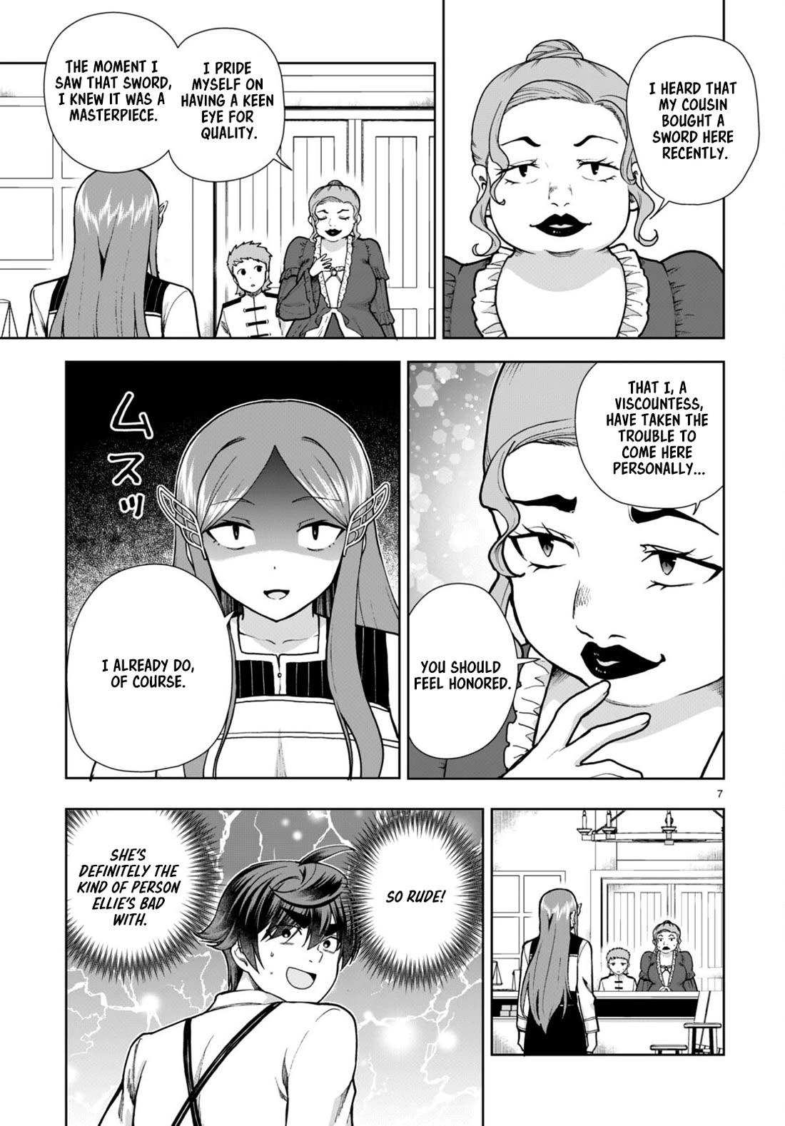 Botsuraku Youtei Nanode, Kajishokunin wo Mezasu chapter 81 page 7